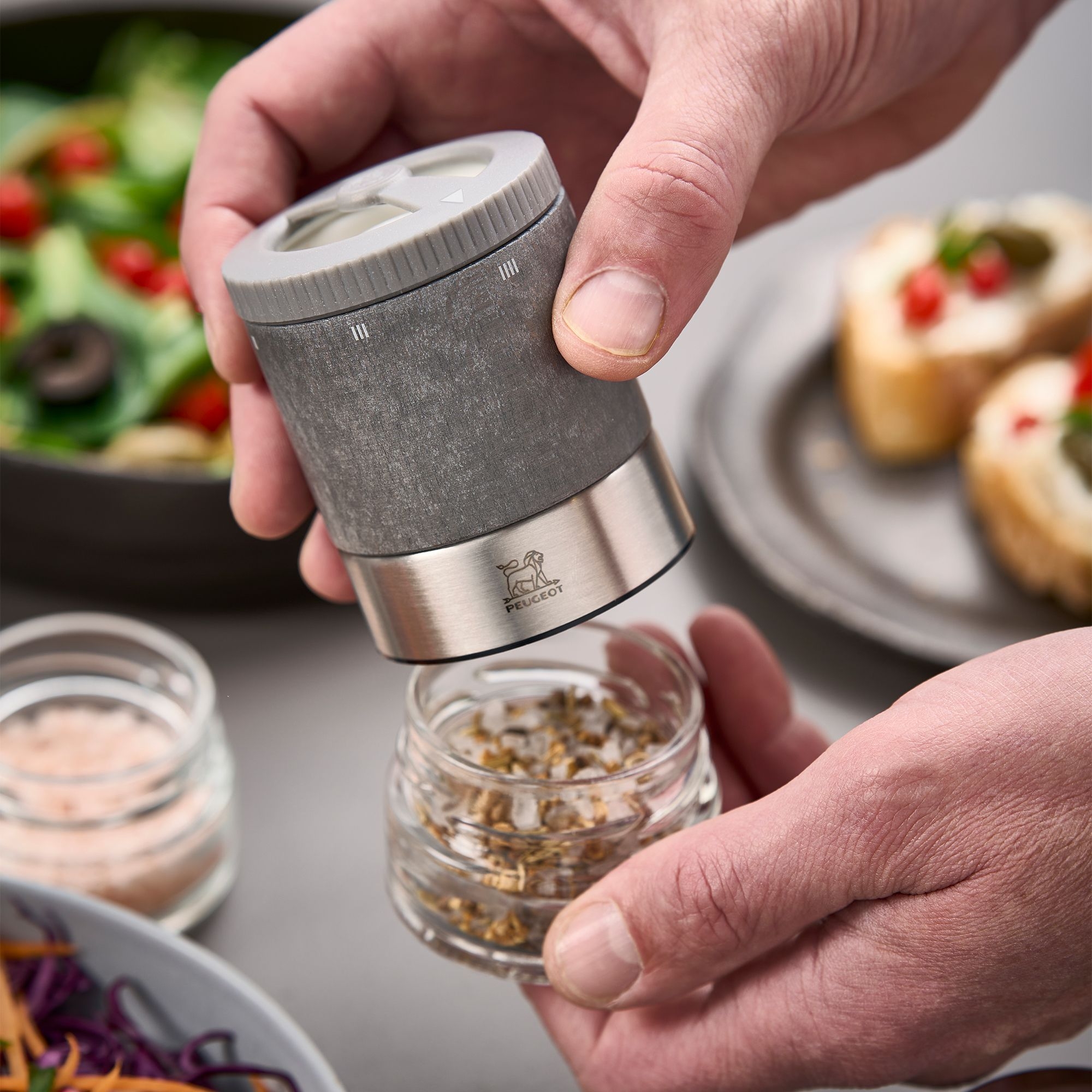 PSP Peugeot - Geschenkbox MAESTRO DUO Peffer- und Salzbar, 11 cm