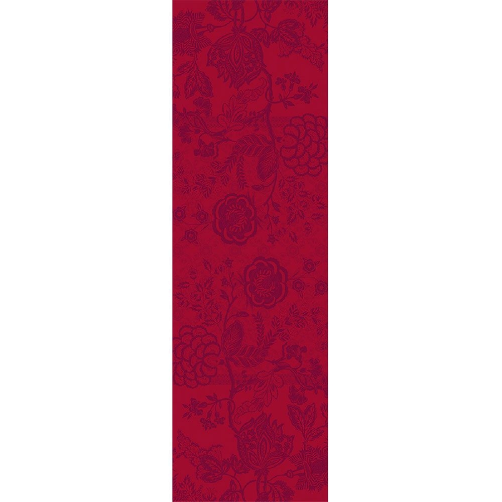 Garnier-Thiebaut - Table runner Scarlett Carmin - uc
