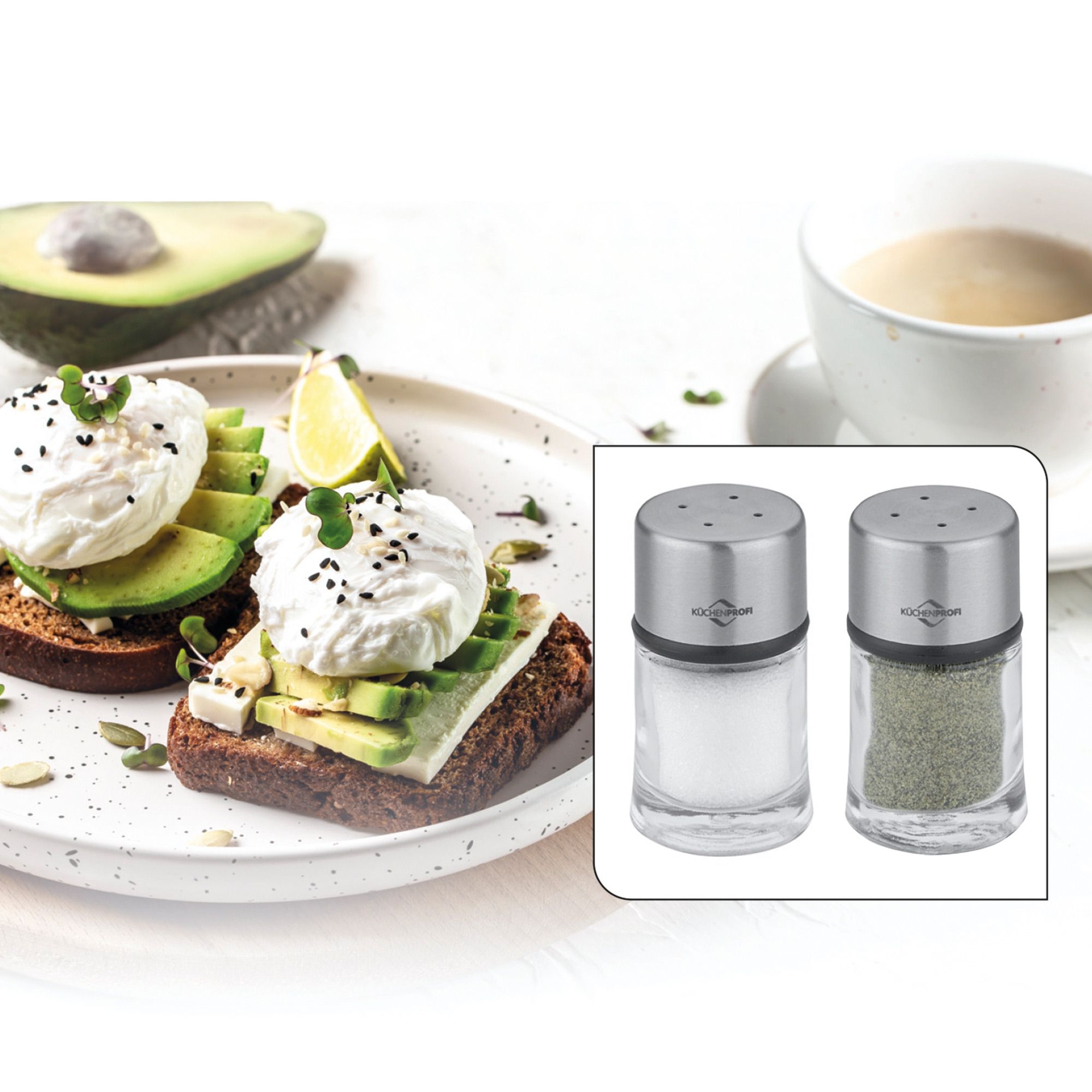 Küchenprofi - Pepper shaker/Salt shaker