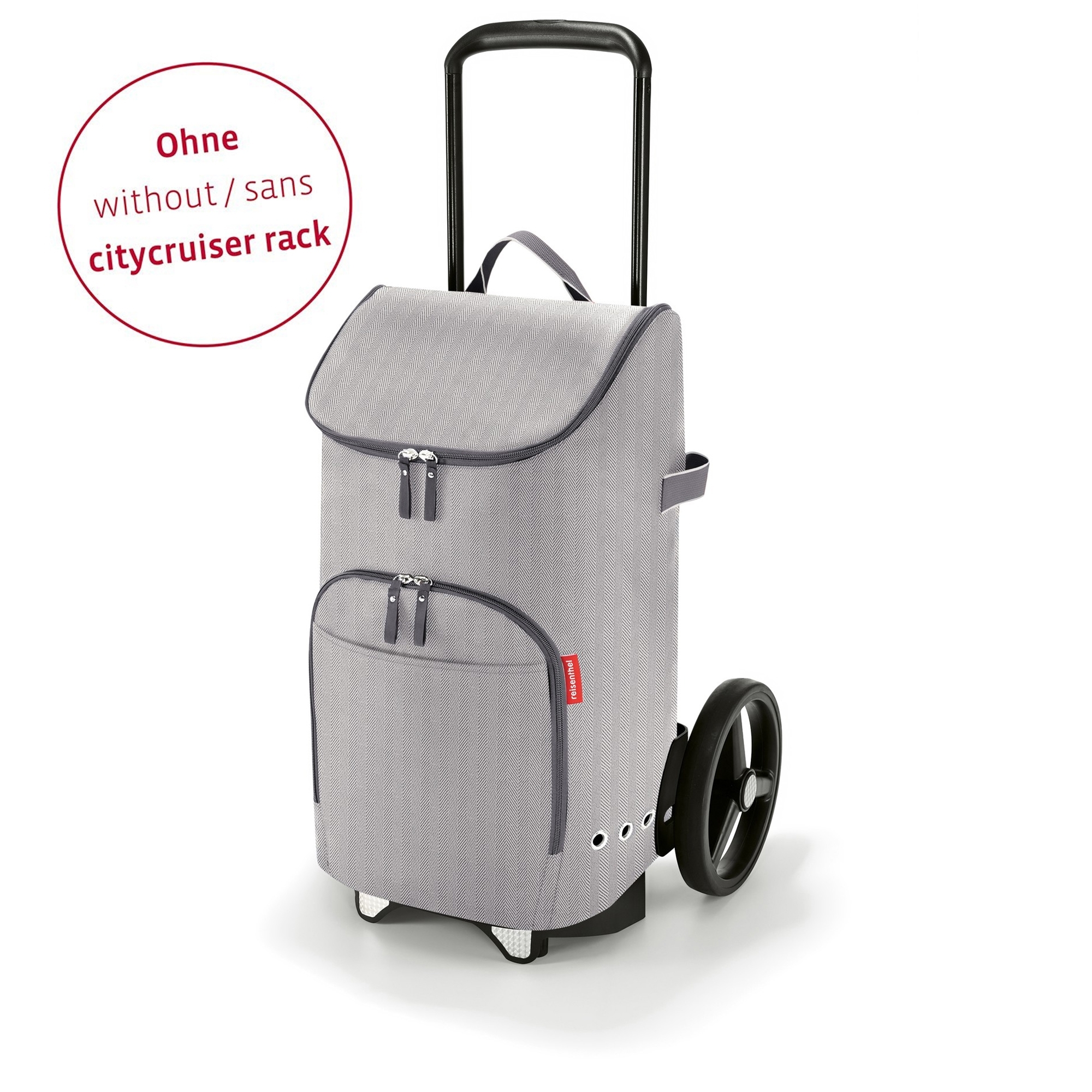 reisenthel - citycruiser bag - herringbone grey reisenthel - citycruiser bag - herringbone grey