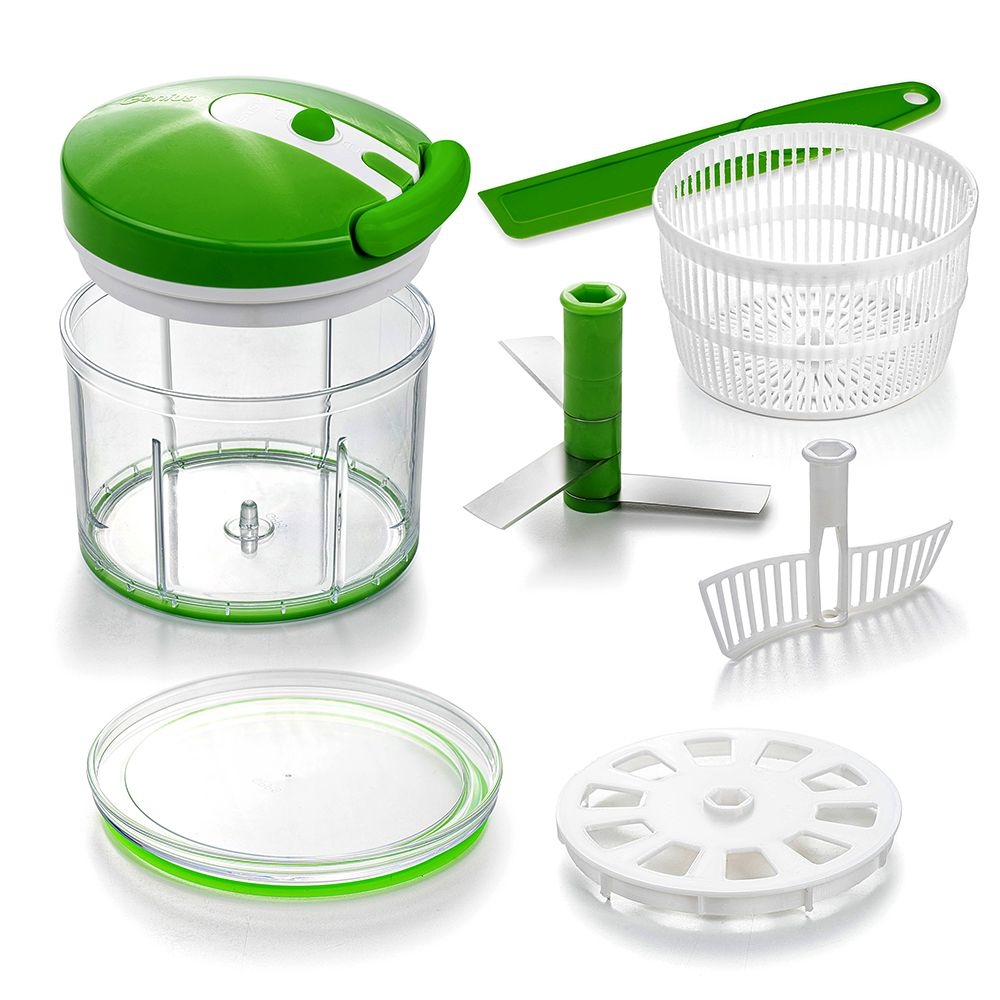 kortademigheid Isoleren Bemiddelaar Genius - Nicer Dicer Twist / Set 8 pcs