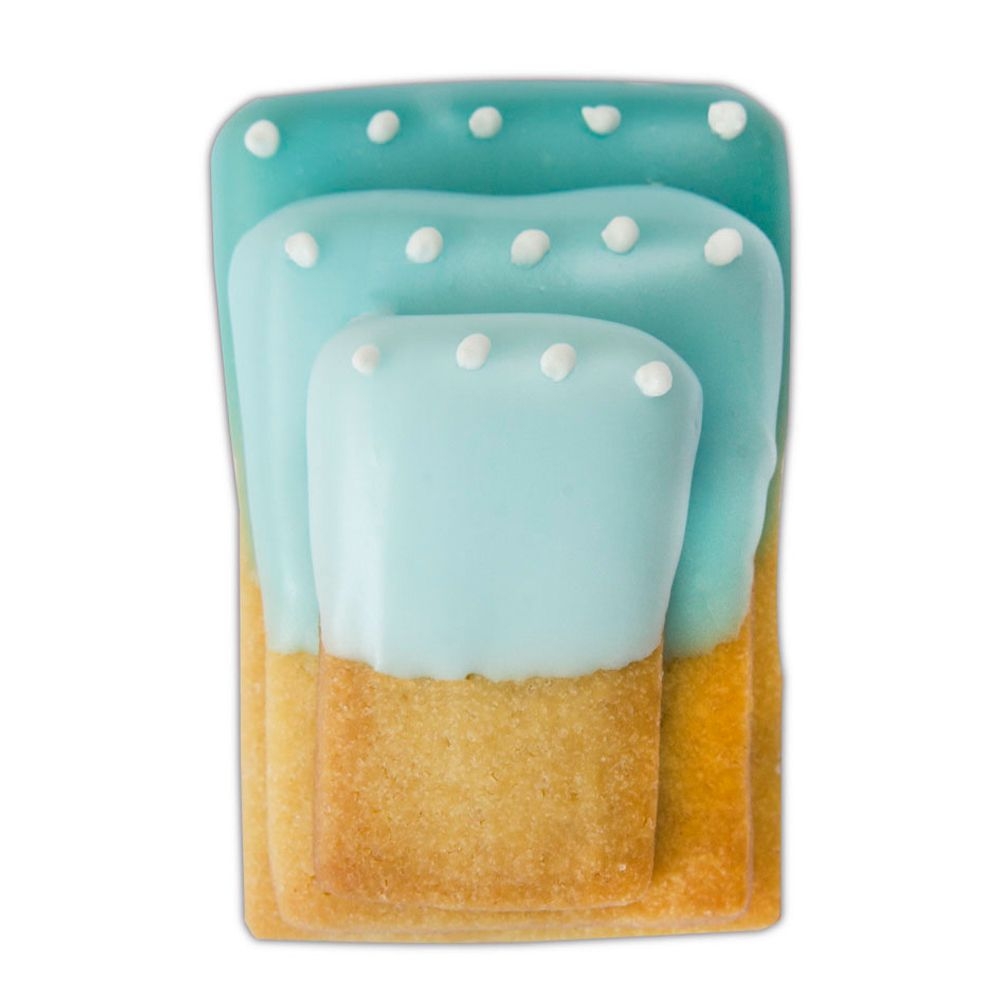 Städter - Cookie Cutter Rectangle smooth - 4.5 / 6 / 7.5 cm