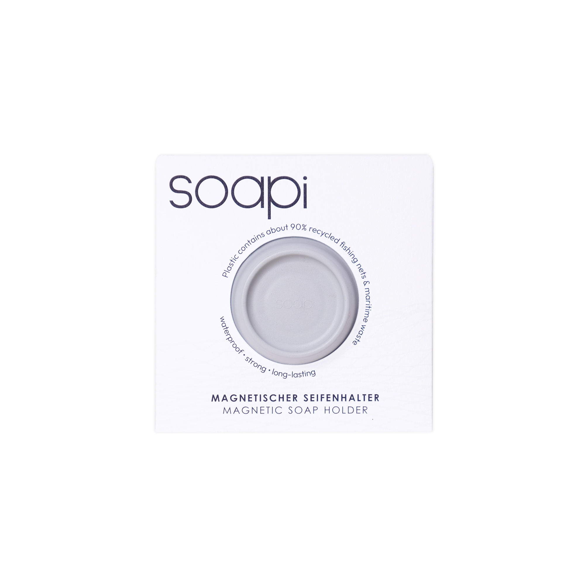 Soapi - Magnetseifenhalter - Grau