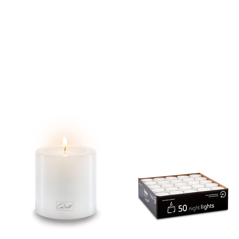 Qult Farluce Trend - Tealight Candle Holder white Ø 6 cm Qult Farluce Trend - Tealight Candle Holder white Ø 6 cm