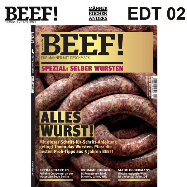 BEEF! Extra-Ausgabe De Luxe 1/2015 - Selber Wursten