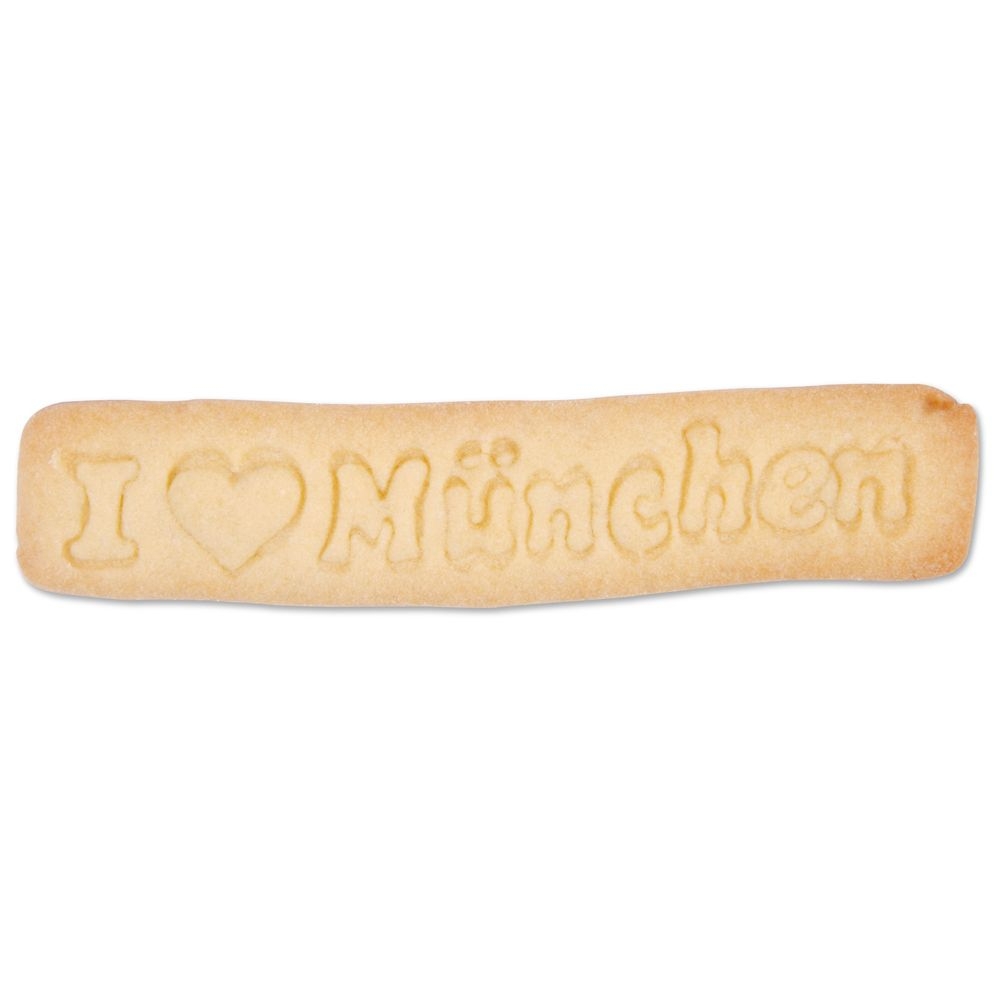 Städter - Prägeausstecher I love München - 11 cm