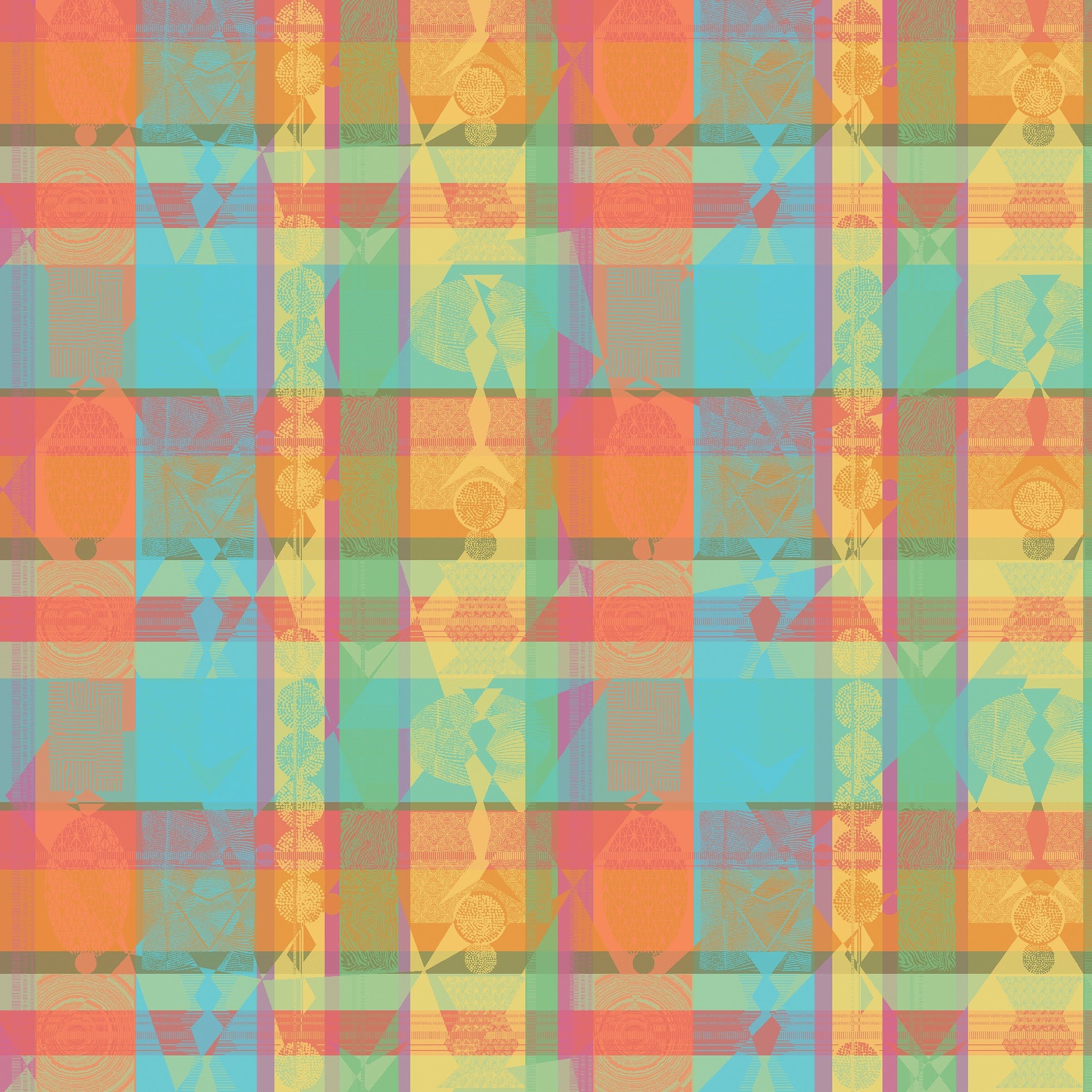 Garnier-Thiebaut Tablecloth - Mille Tingari Austral - oB