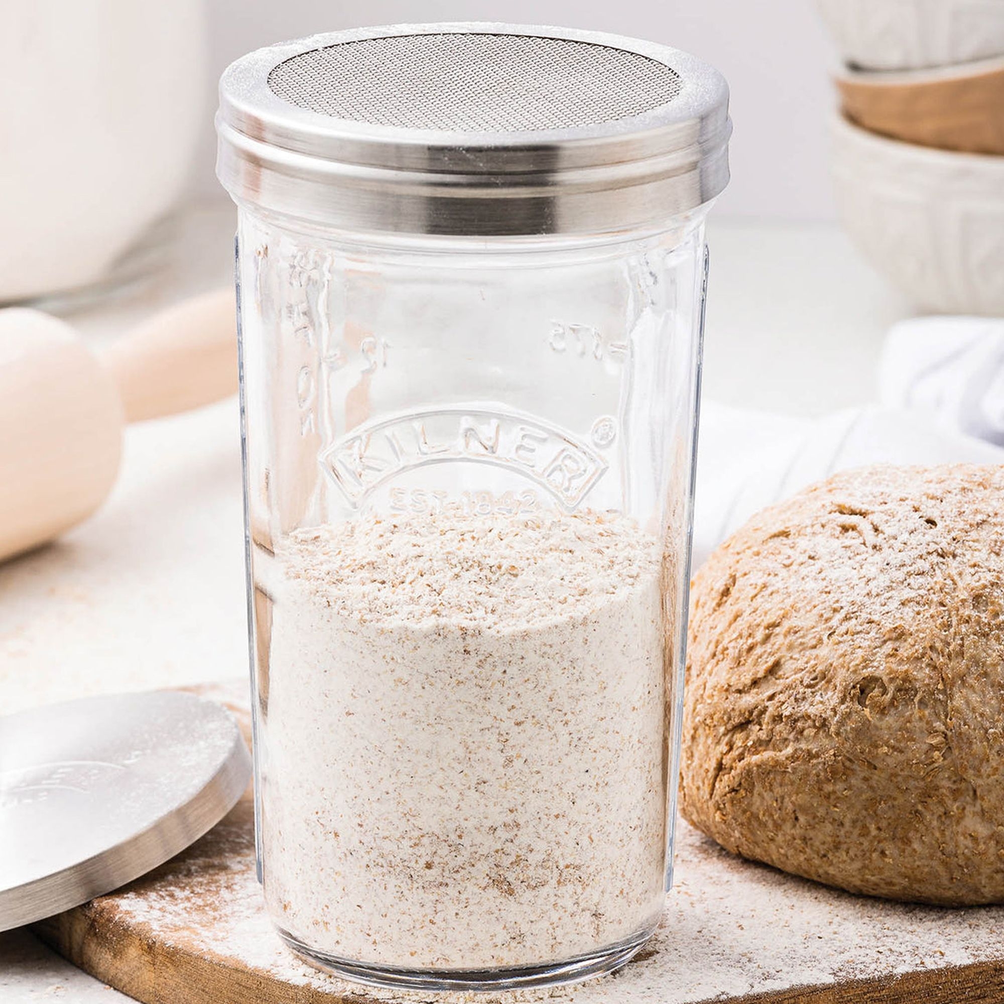 Kilner - Sifter glass set - 500ml