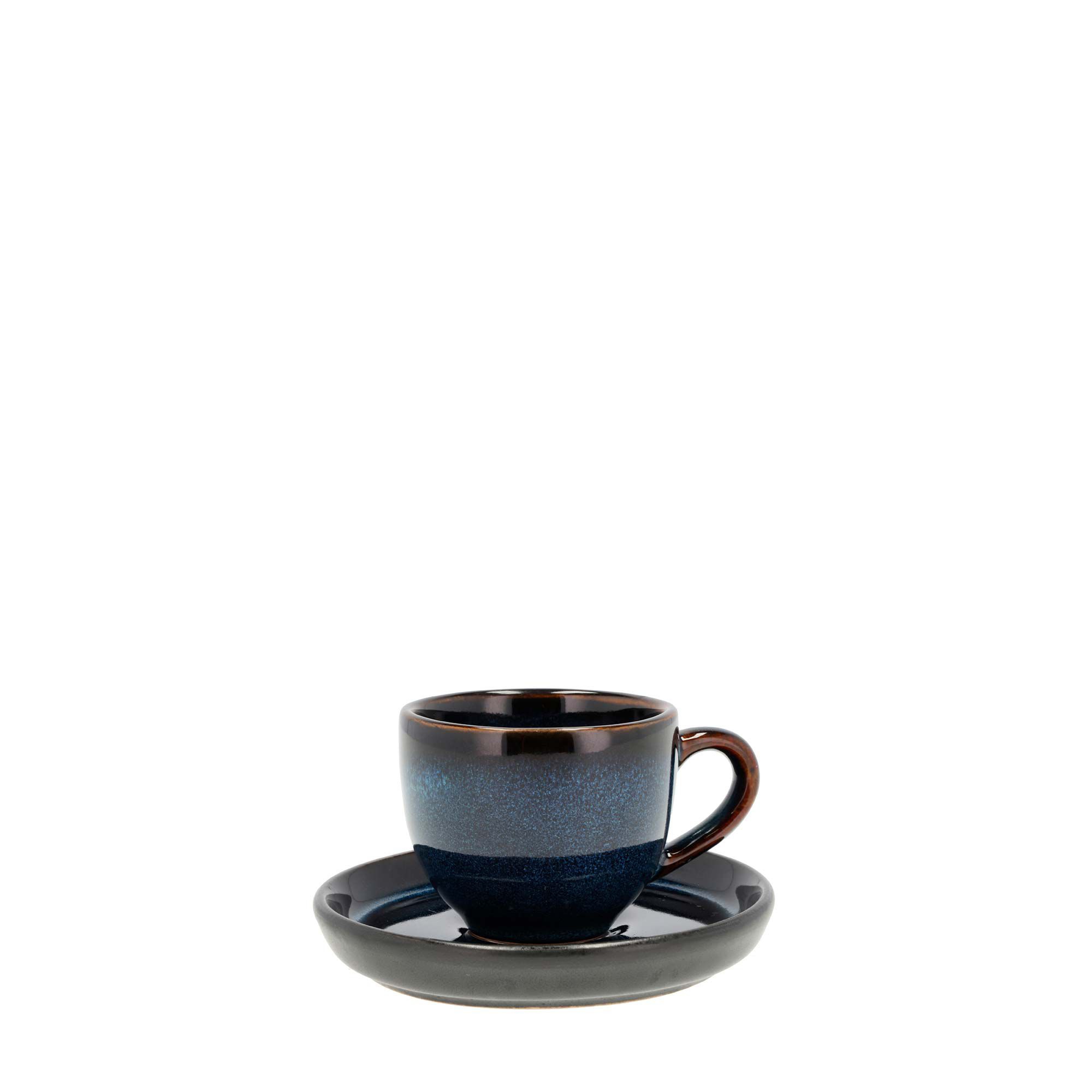 Bitz - Espresso cup with handle and saucer - 7cl