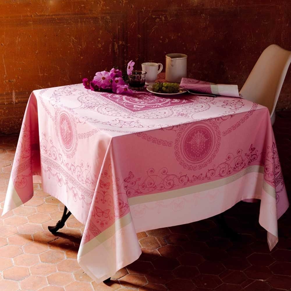 Garnier-Thiebaut Tablecloth - Eugenie Candy - GS - different sizes