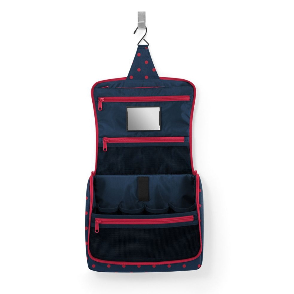 reisenthel - toiletbag XL - mixed dots red reisenthel - toiletbag XL - mixed dots red