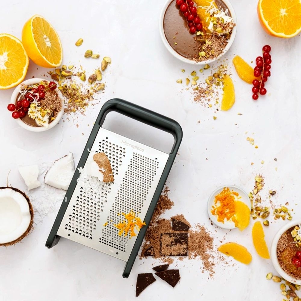Microplane - Box Grater PureCut |  Dark Grey