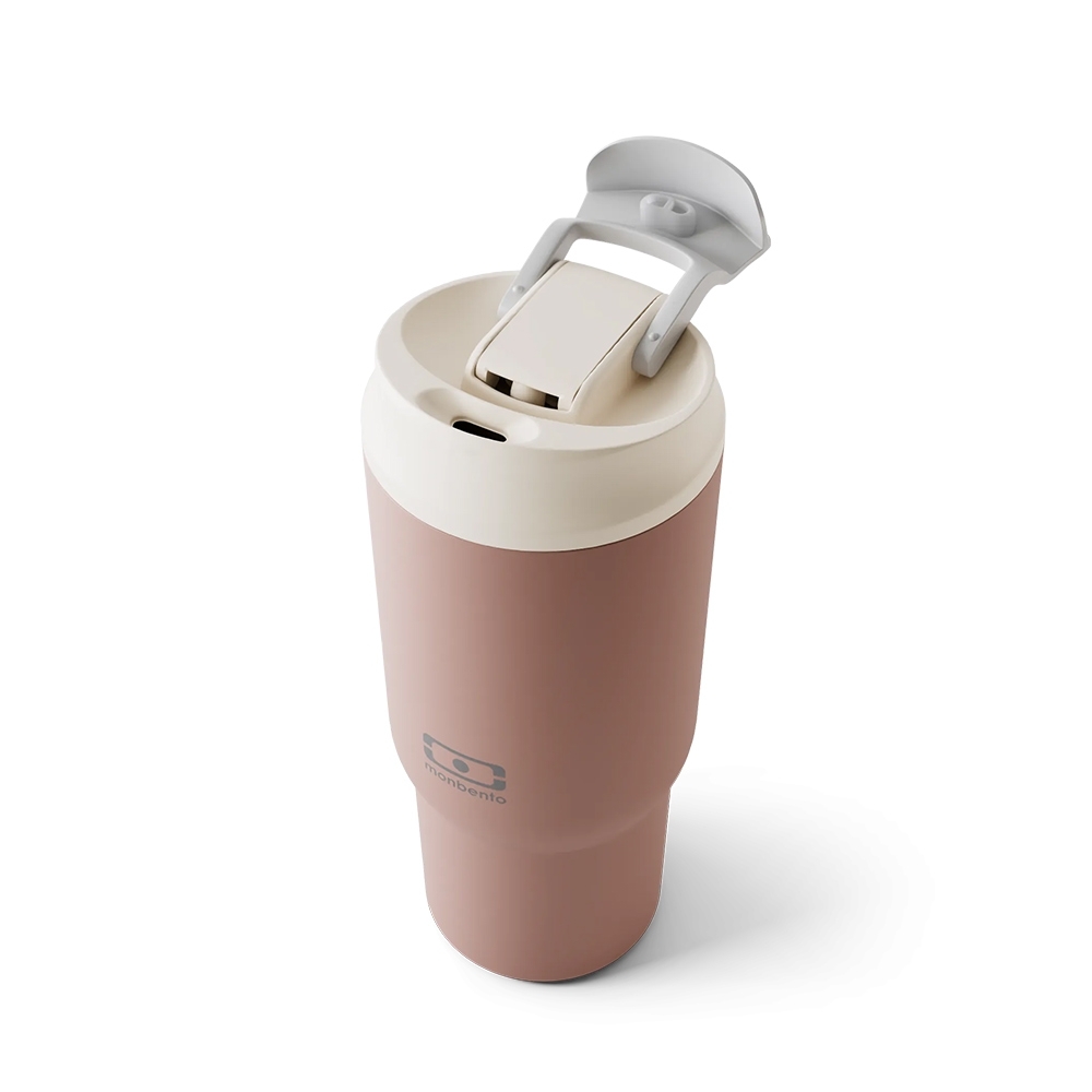 monbento - MB Travel Insulated Cup with Straw, Pink Moka