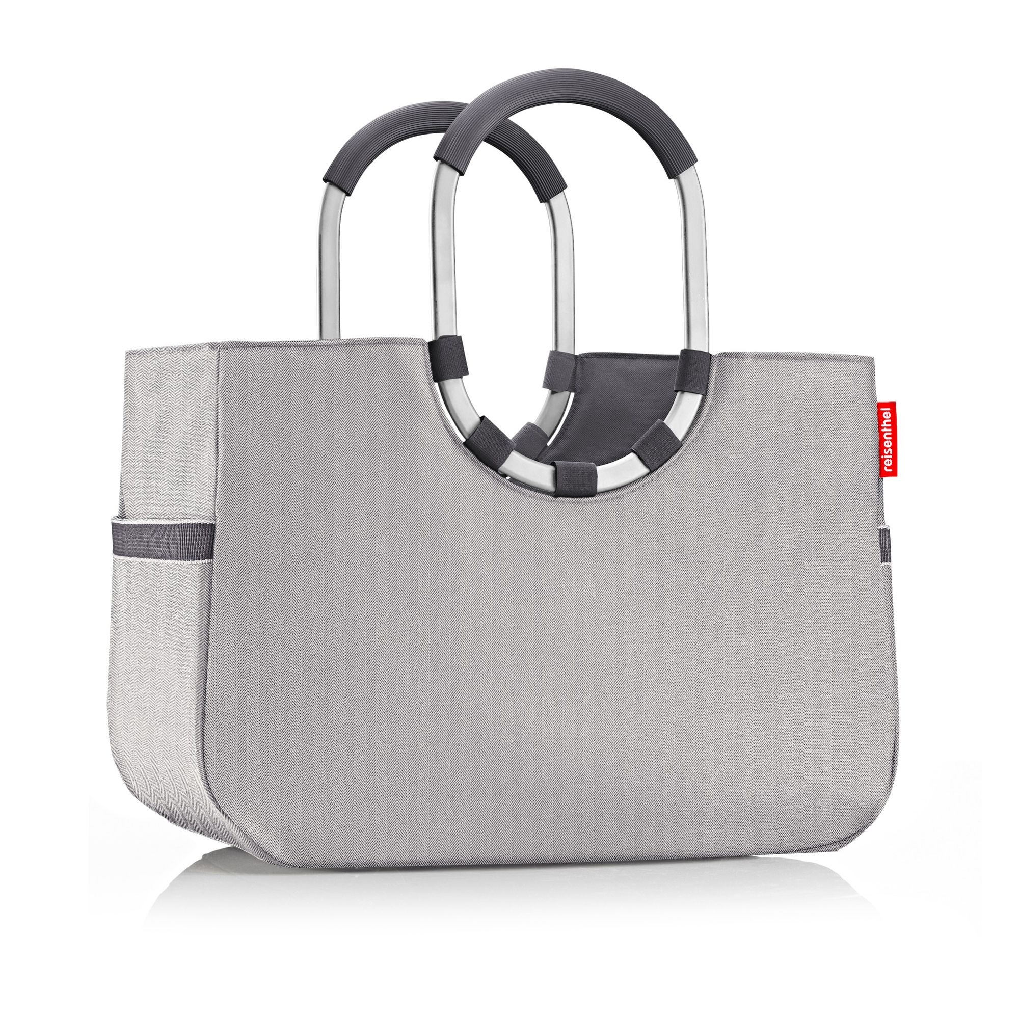 reisenthel - loopshopper L - herringbone grey