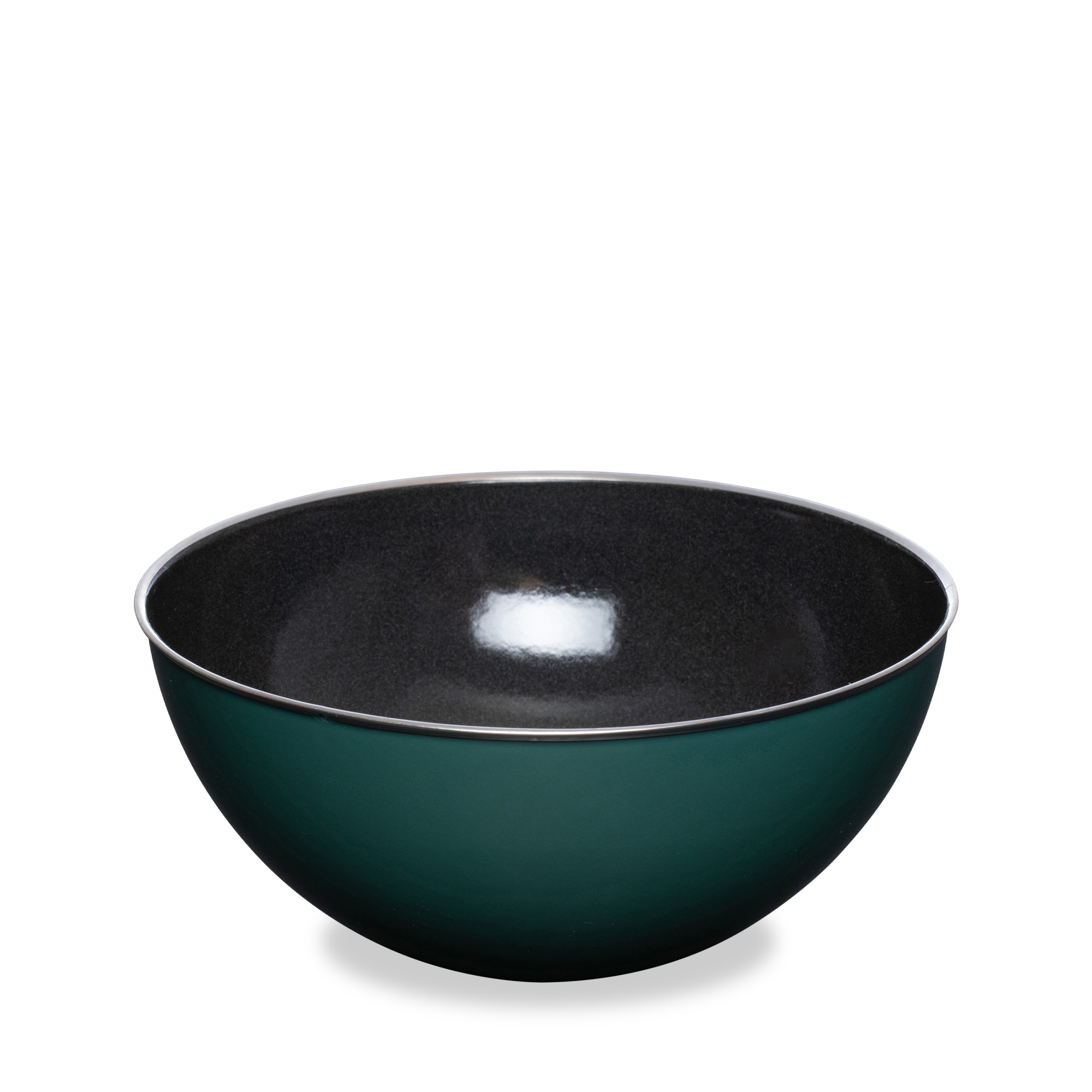 Riess NOUVELLE - Teal - Schüssel mit Chromrand Ø 26 cm