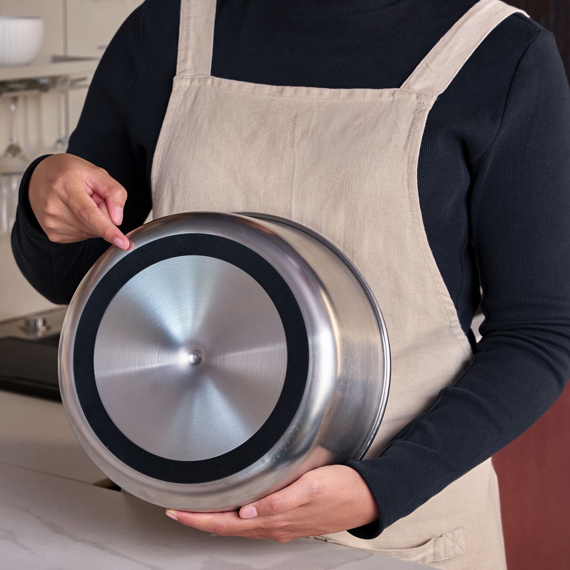 Zyliss - Swift Dry Salad Spinner - Ø 27 cm | Stainless Steel