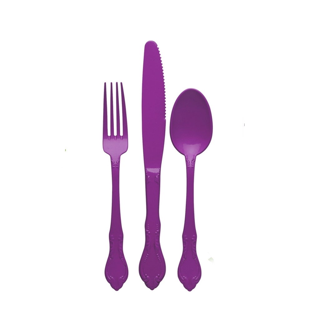 aladdin - Reusable To-Go Cutlery Set violet