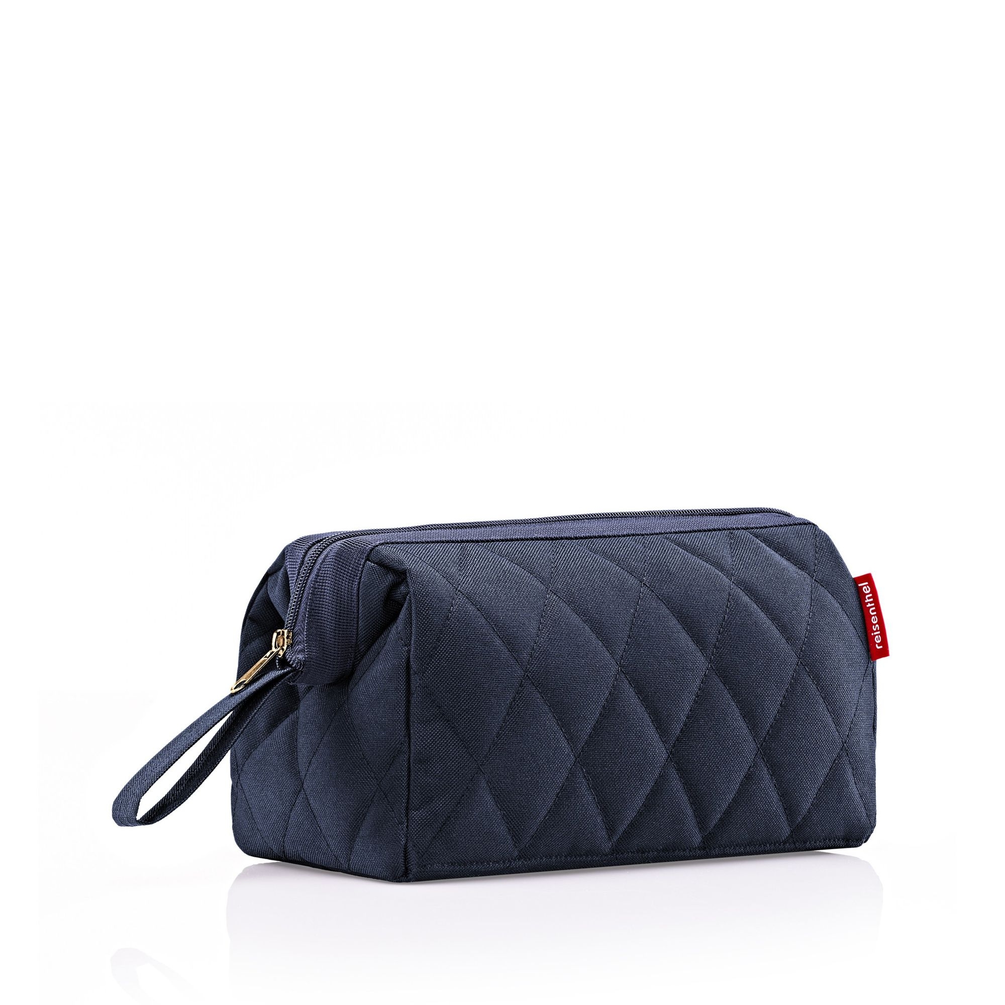 reisenthel - travelcosmetic - rhombus midnight gold