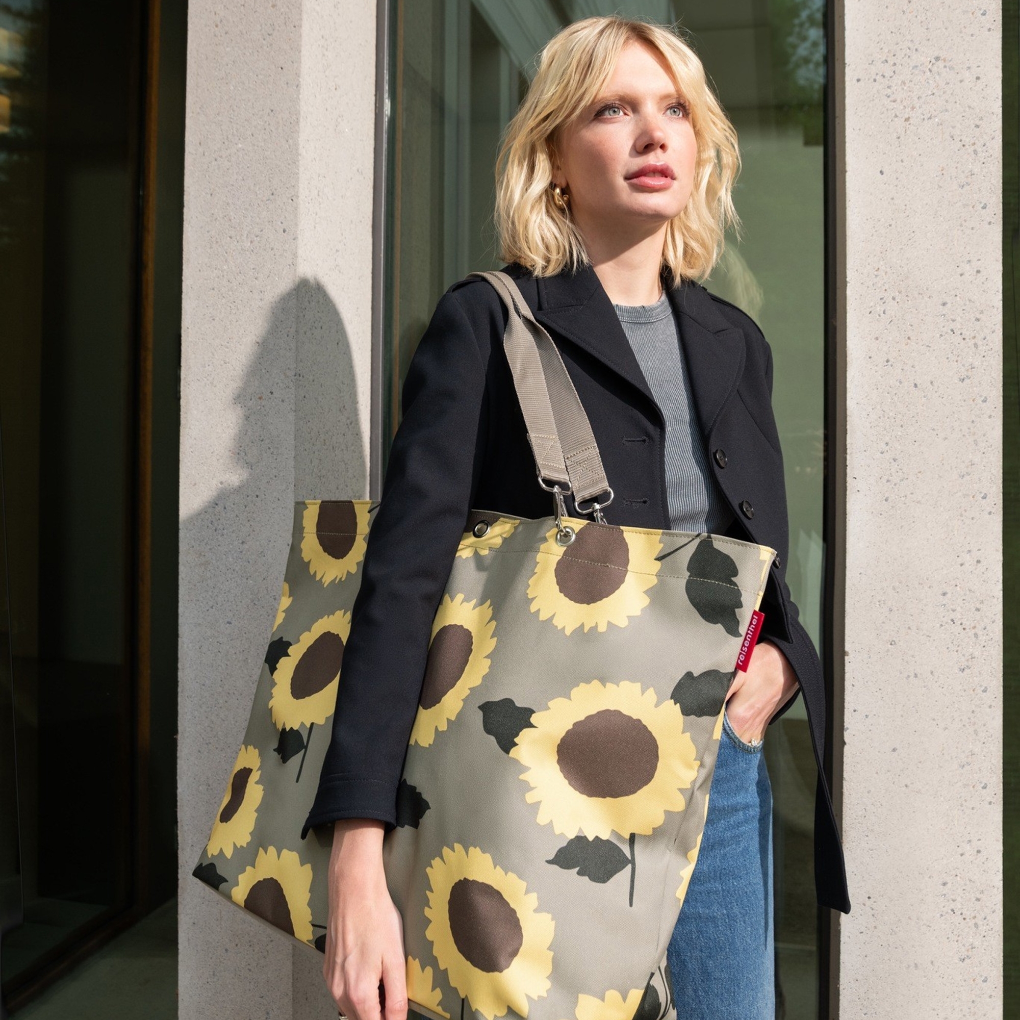 reisenthel - shopper XL - sunflowers