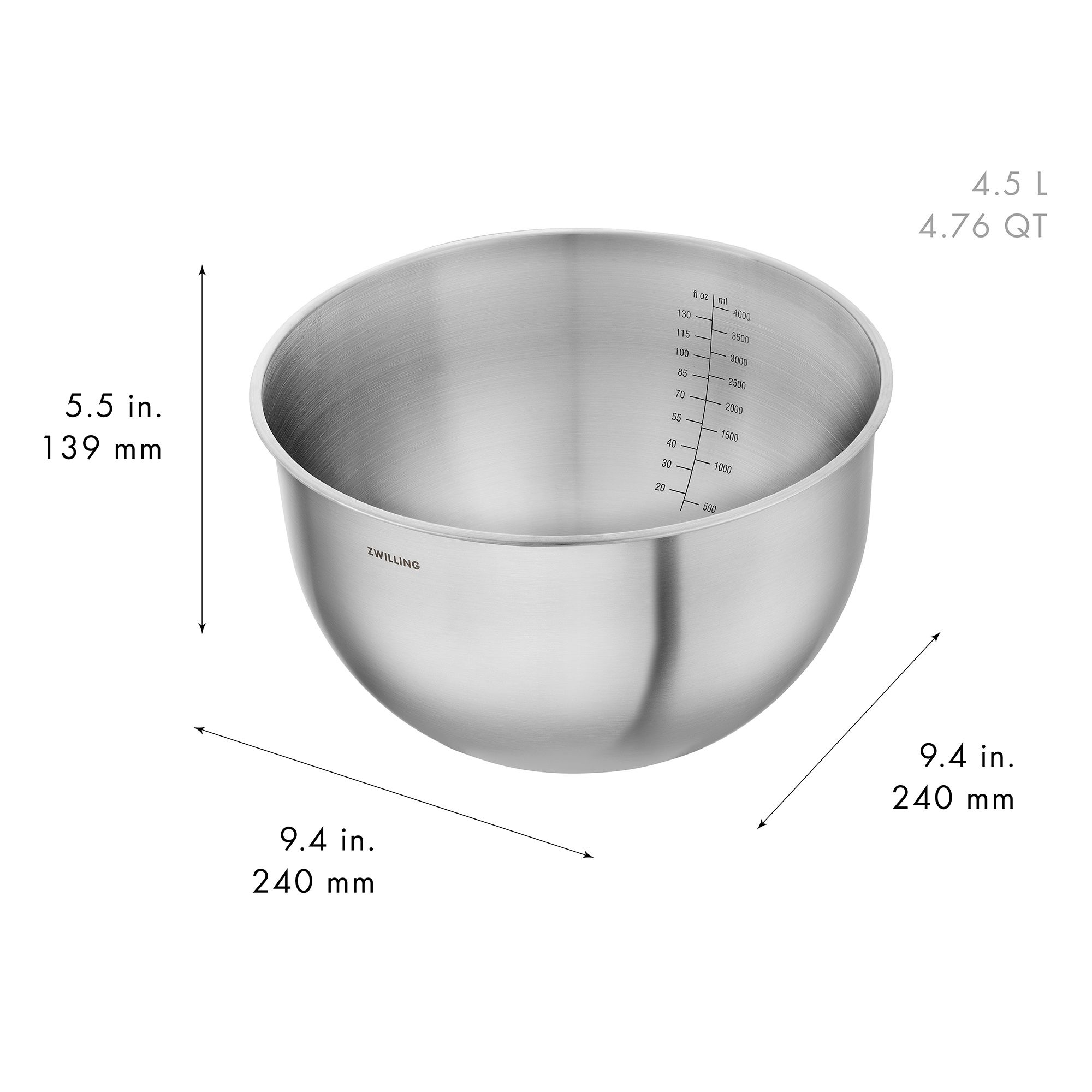 ZWILLING - Bowl Set S/M/L | FRESH & SAVE | 3 pcs. | Stainless steel