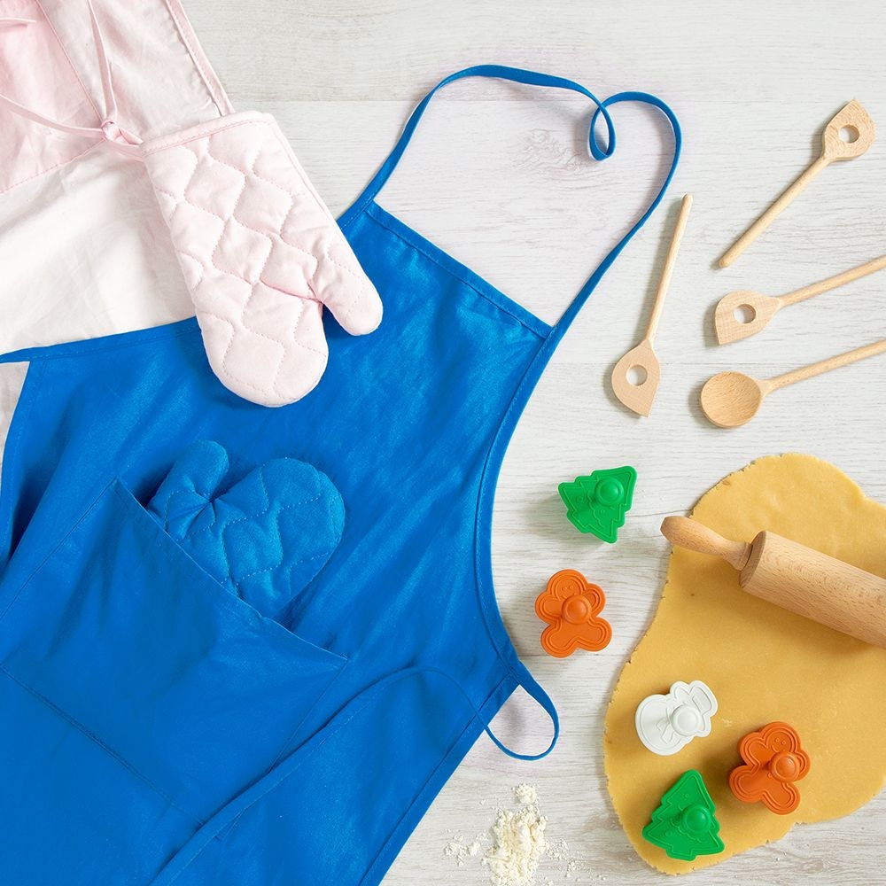 Städter - Kids Kleiner Hobbybäcker -  40 x 59,5 cm - Blau - Set 2-teilig Städter - Kids Kleiner Hobbybäcker -  40 x 59,5 cm - Blau - Set 2-teilig