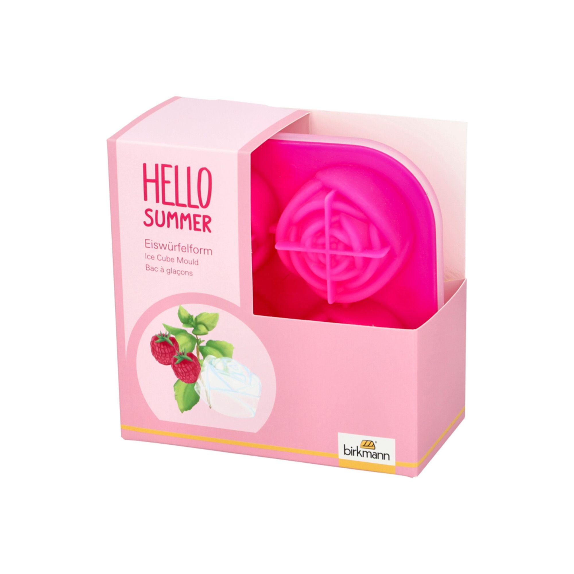 Birkmann - Ice cube mould rose - 4 pieces