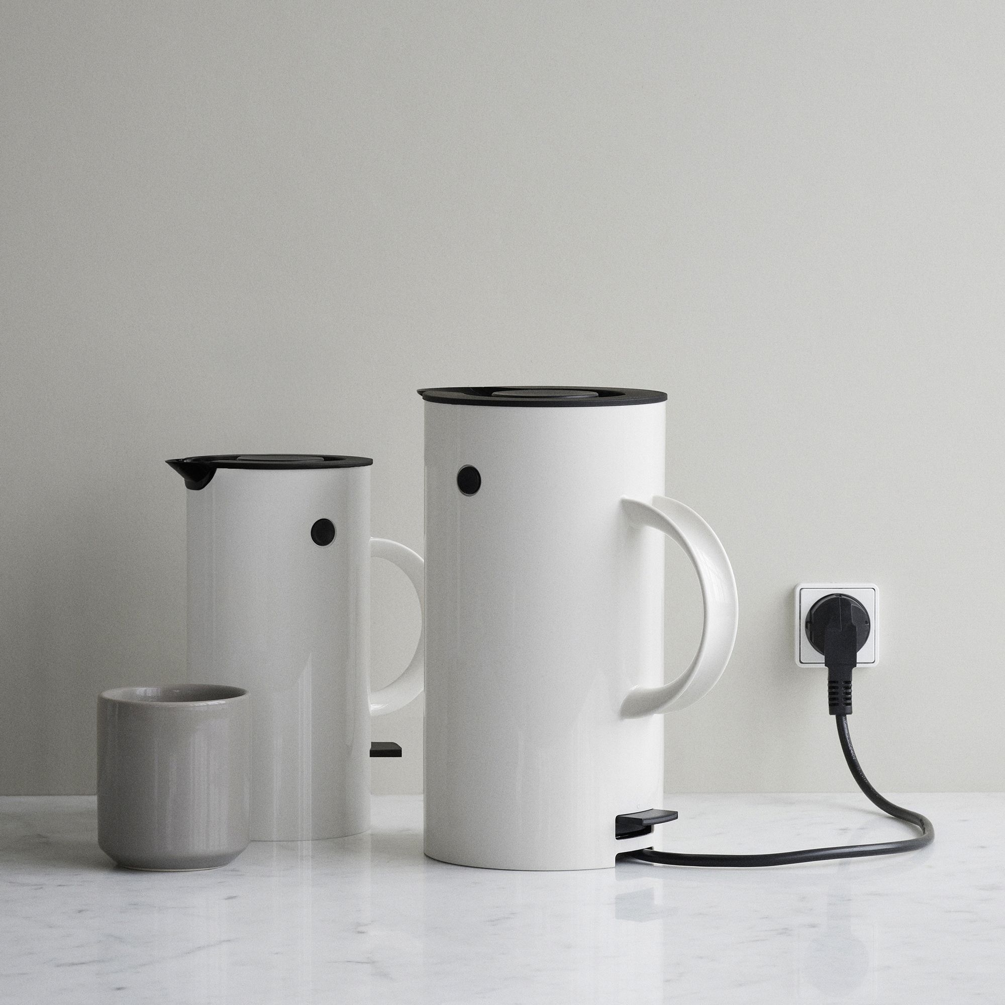 Stelton - EM77 Wasserkocher 0,5 L - weiß