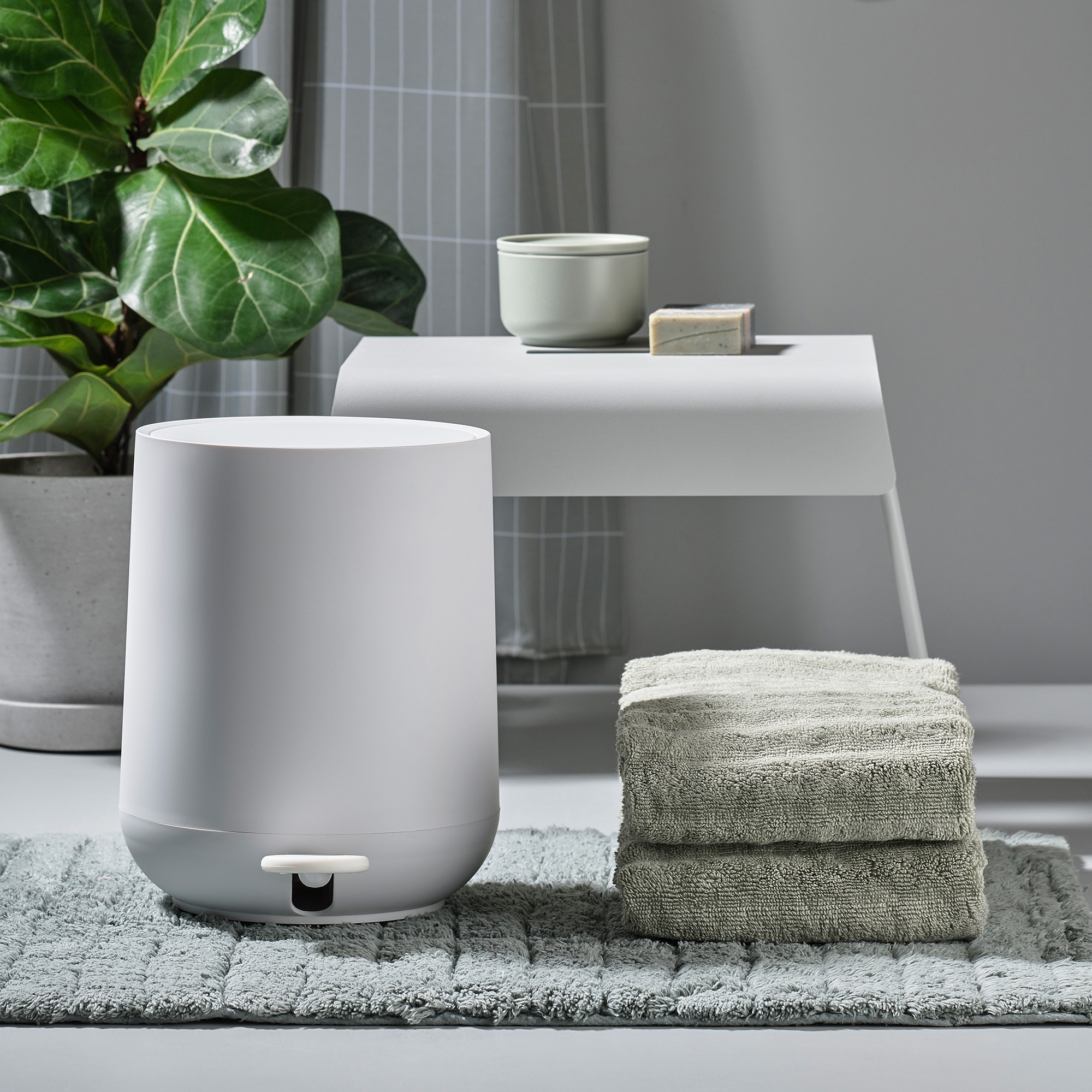 Zone - Nova Pedaleimer - 3 L - White