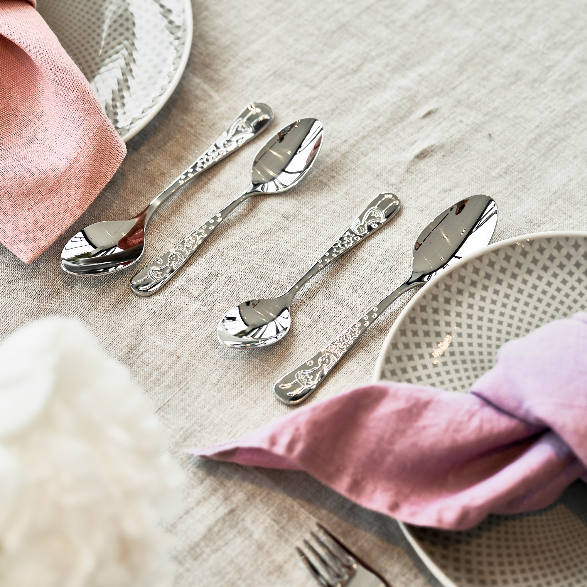 Zwilling - children's cutlery set Grimm's Fairy Tales - 4 pieces