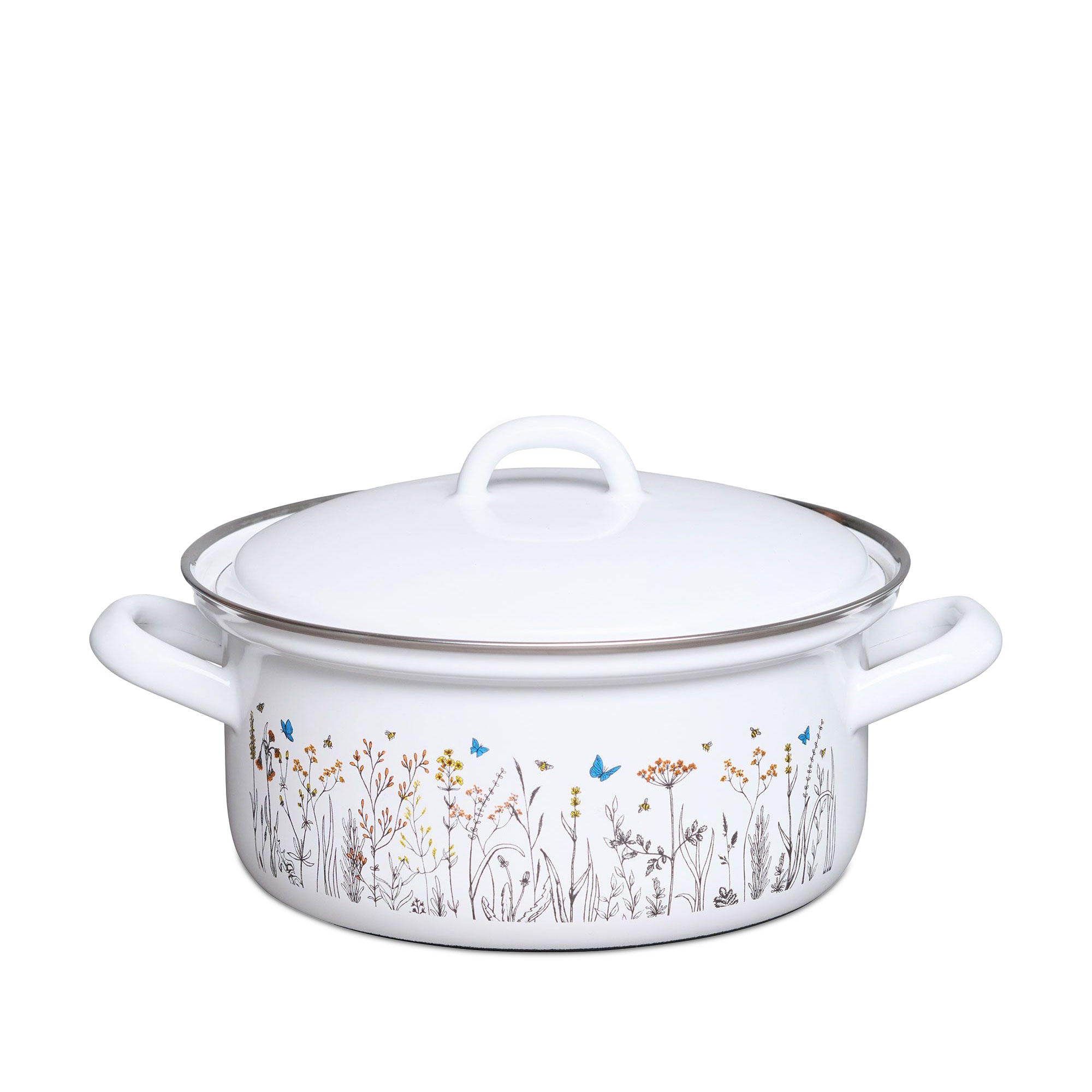 Riess SPECIAL DECOR - herb garden - casserole dish with lid 18 cm Riess SPECIAL DECOR - herb garden - casserole dish with lid 18 cm
