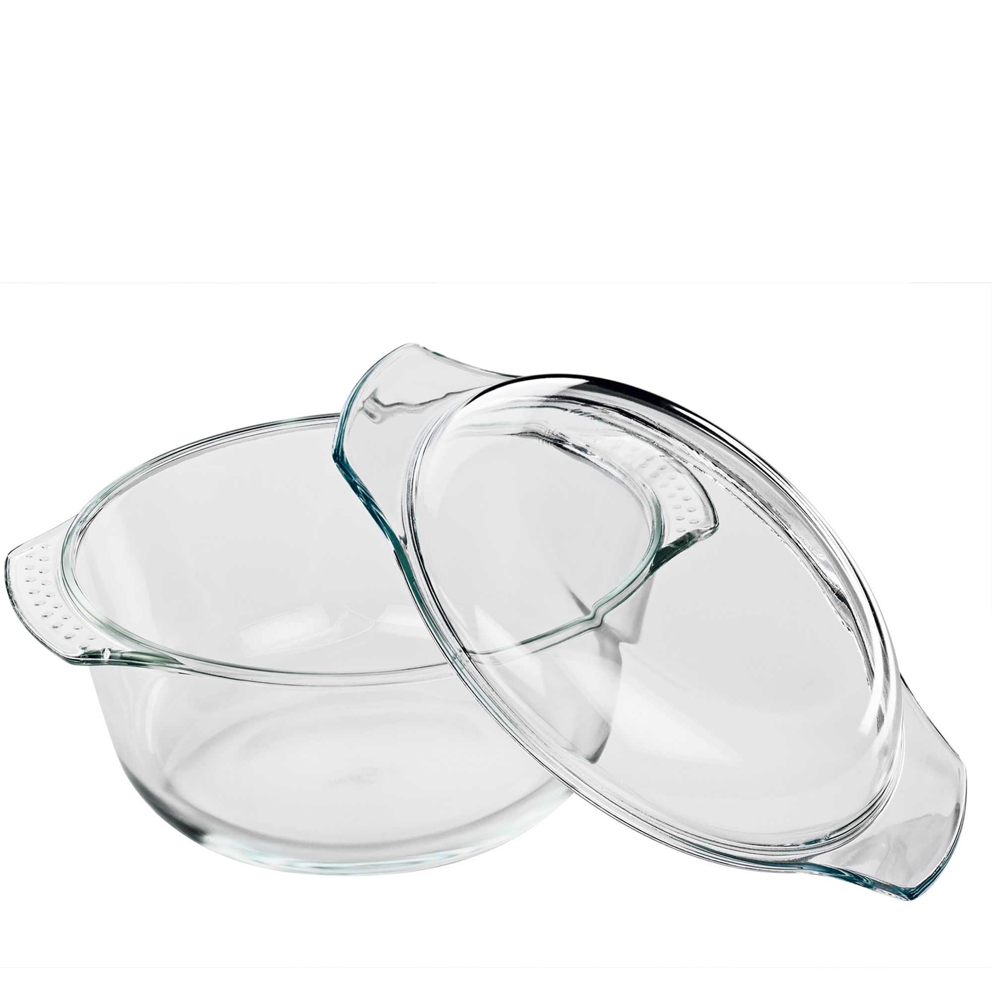 Round glass casserole dish ELSASS by Küchenprofi with lid