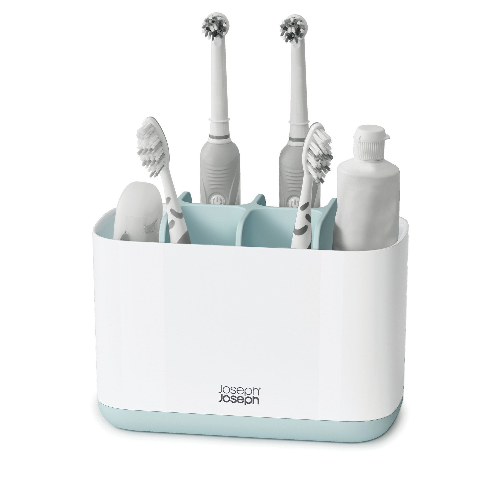 Joseph Joseph - EasyStore™ großer Zahnbürstenhalter - hellblau