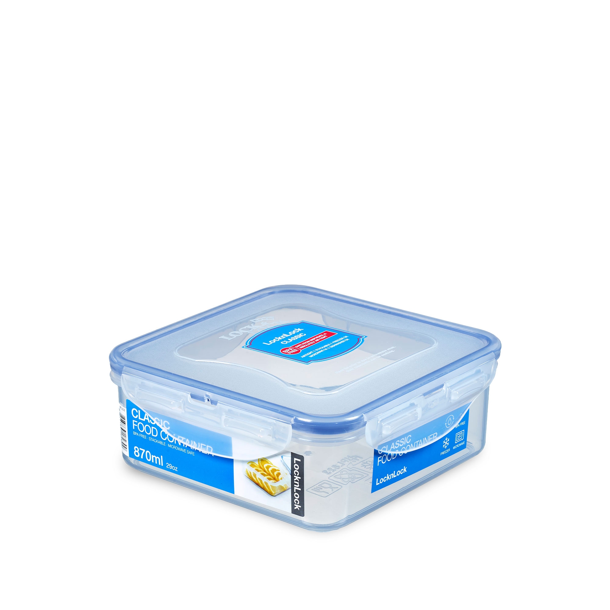 LocknLock - food storage container PP CLASSIC square 870ml