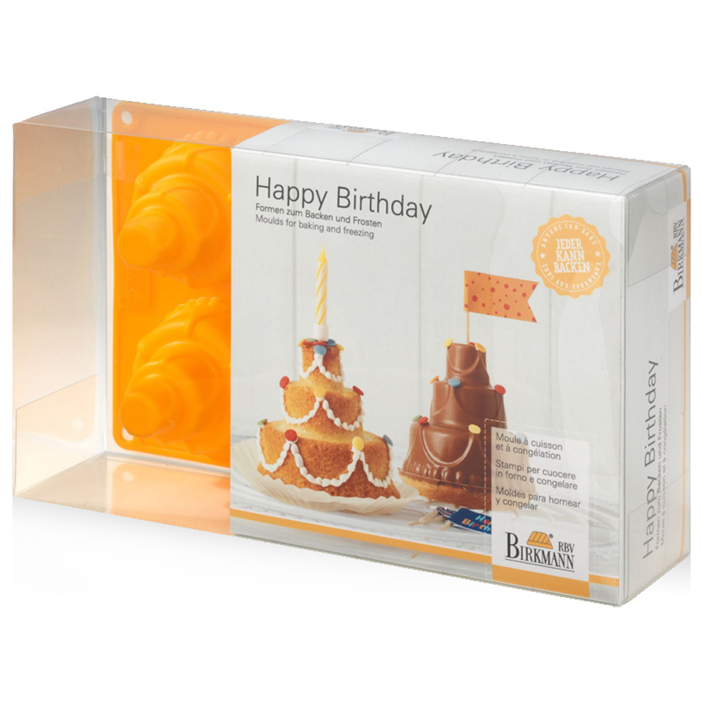 RBV Birkmann - Silikonform Happy Birthday!