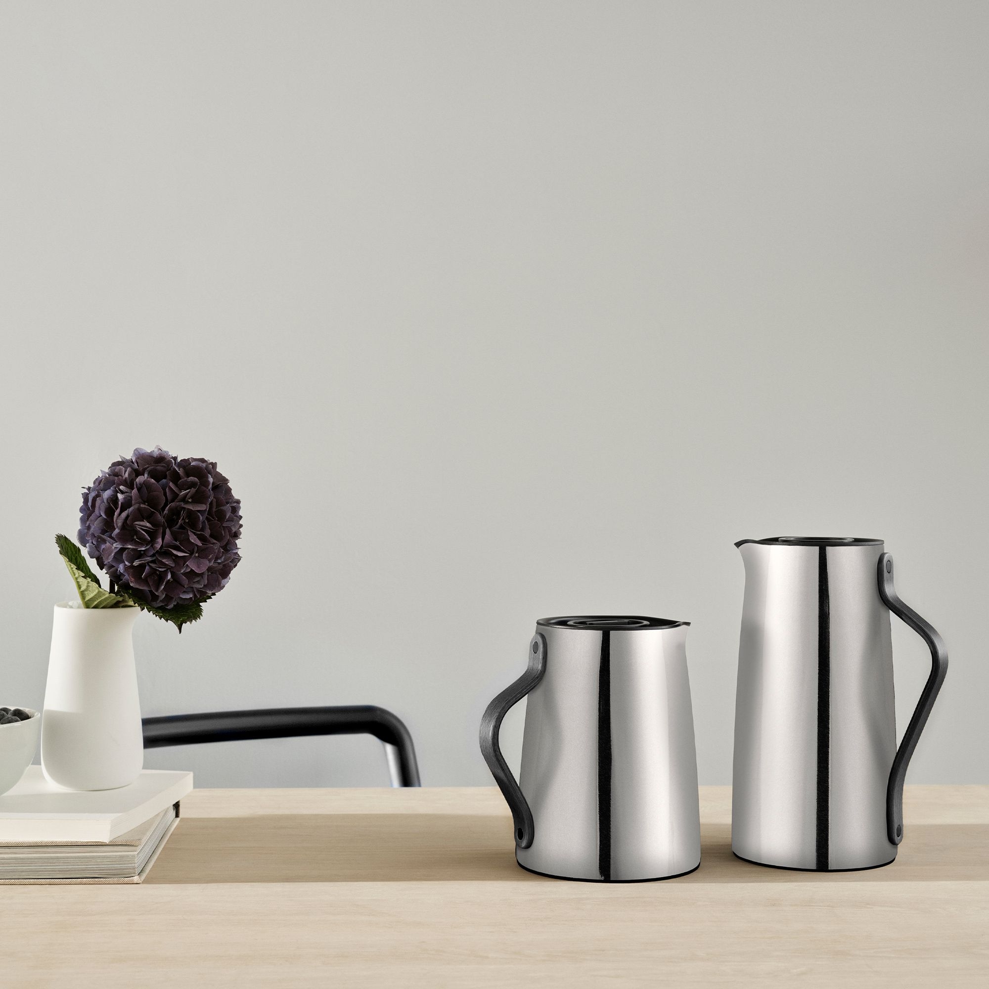 Stelton - Emma - Teeisolierkanne 1 L - Steel