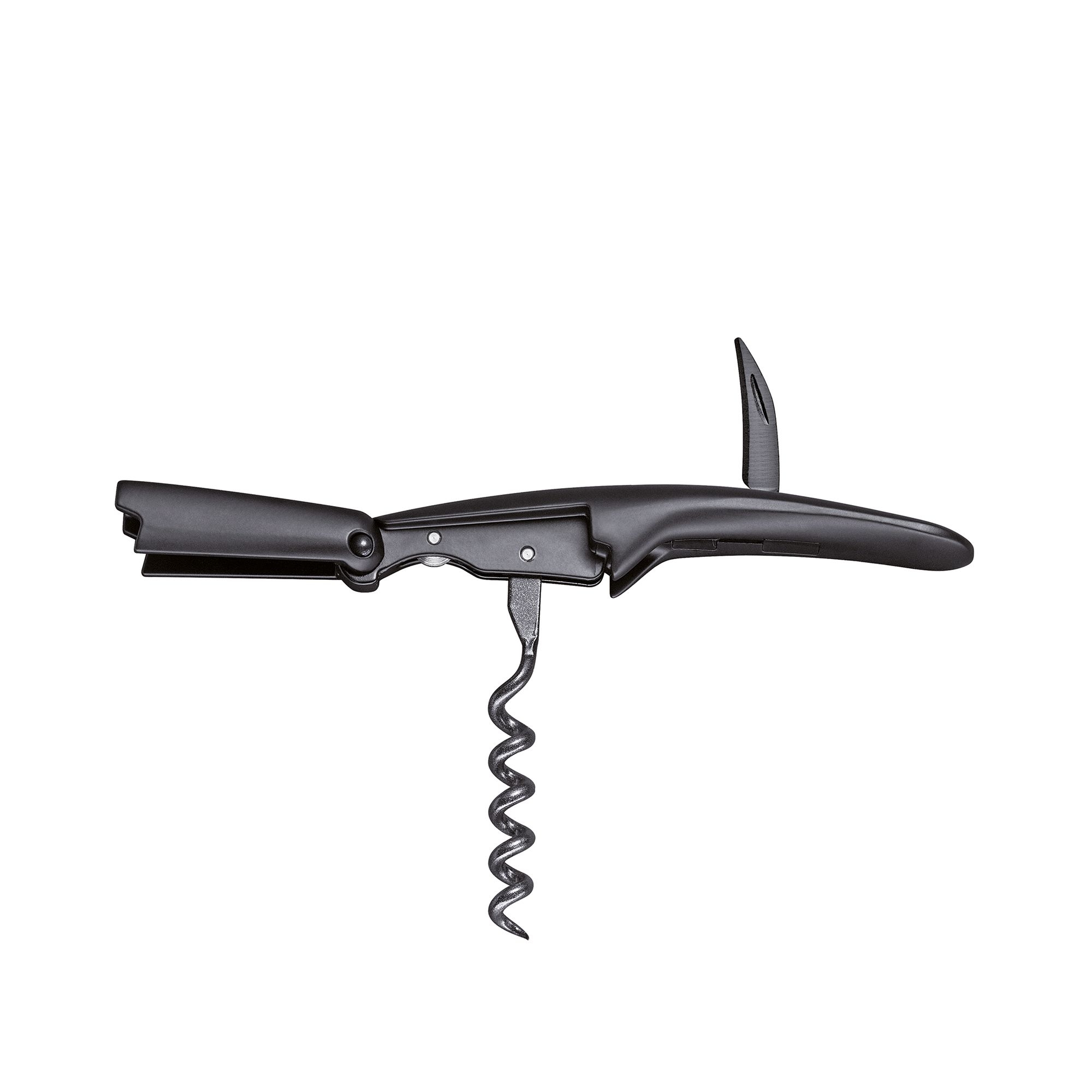 cilio RISERVA black waiter’s corkscrew with foil cutter