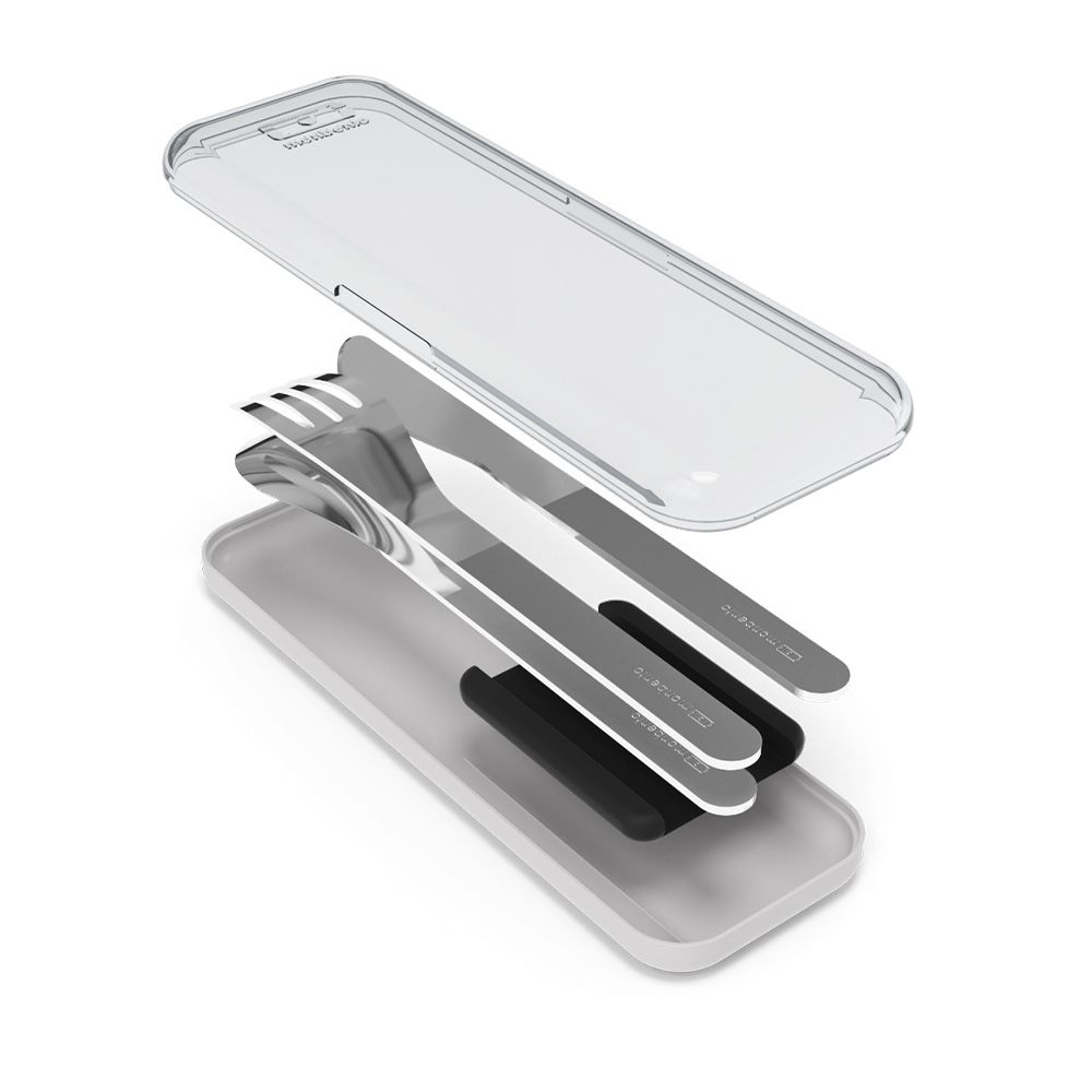monbento - MB Slim Box black onyx - cutlery set monbento - MB Slim Box black onyx - cutlery set