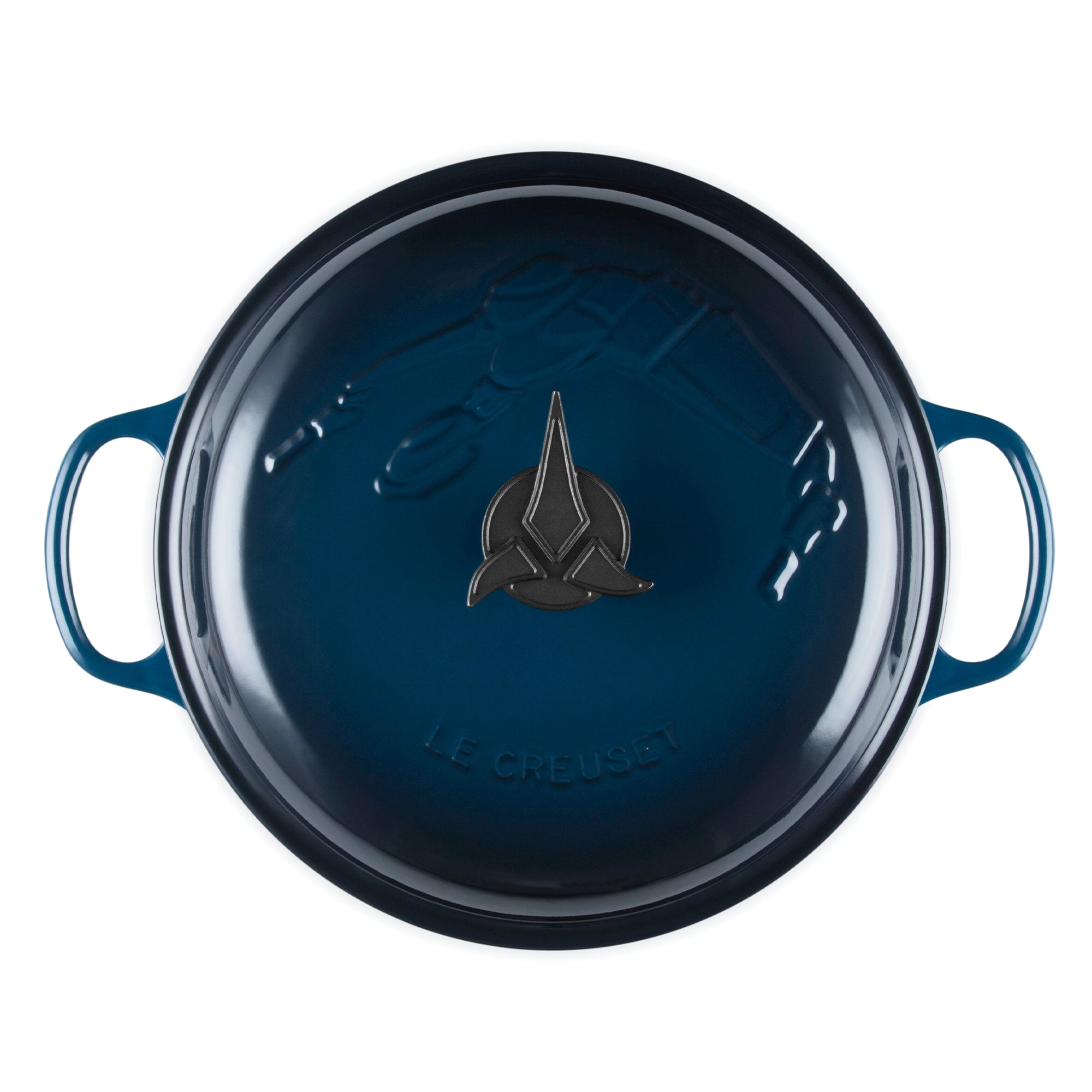 Le Creuset - Klingonischer Trefoil Deckelknopf | Star Trek Collection - Limited Edition