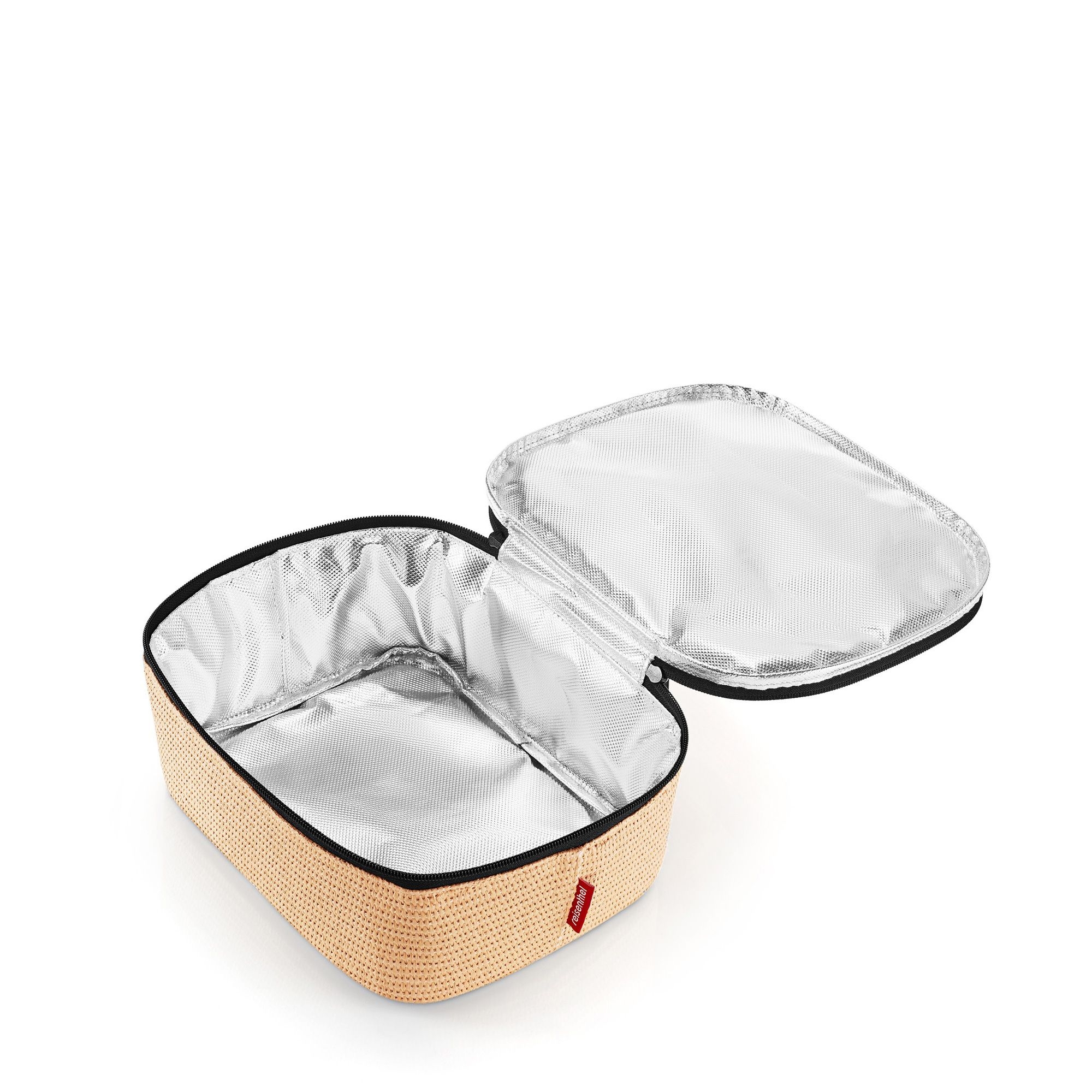 reisenthel - coolerbag M pocket - raffia black reisenthel - coolerbag M pocket - raffia black