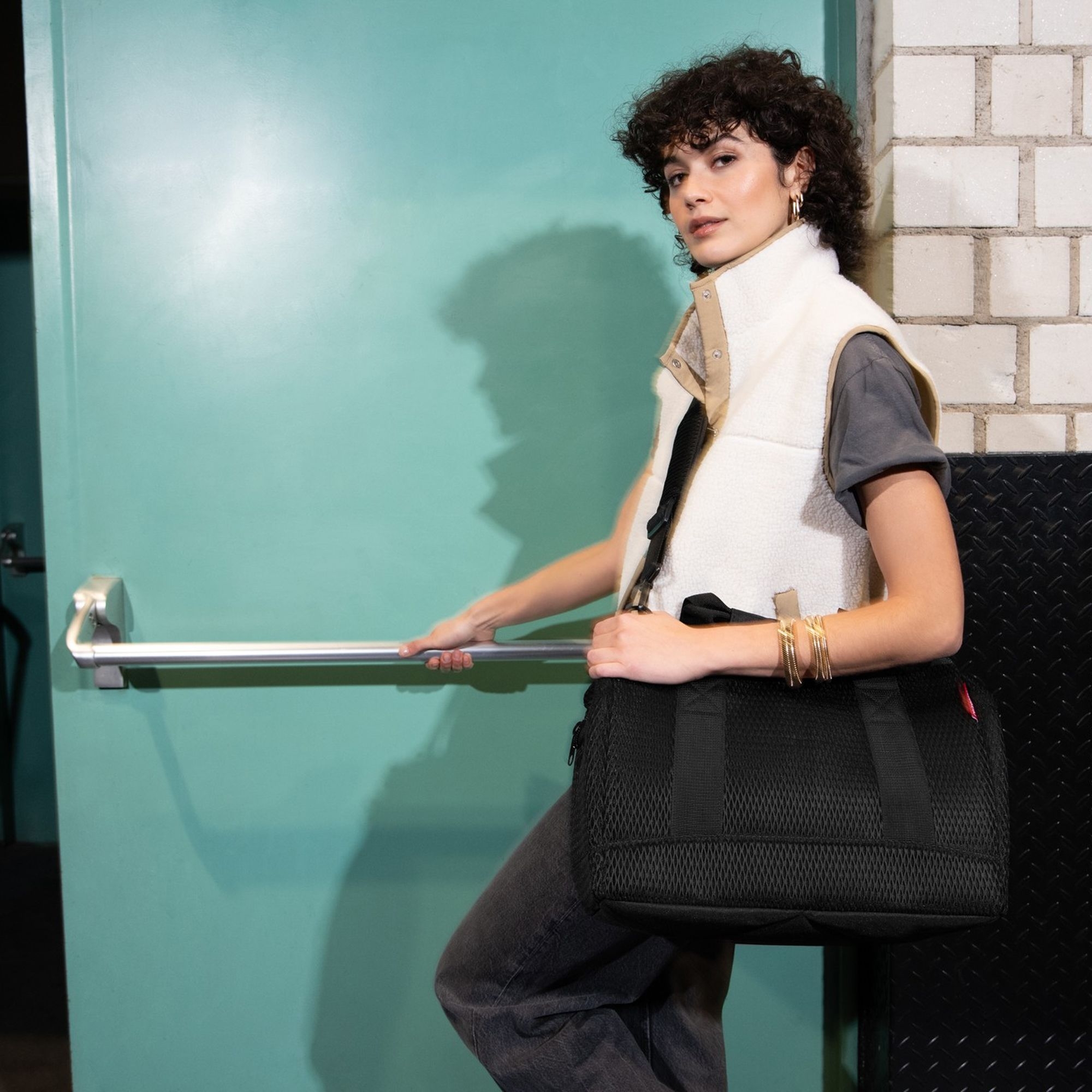 reisenthel - allrounder M - mesh black reisenthel - allrounder M - mesh black