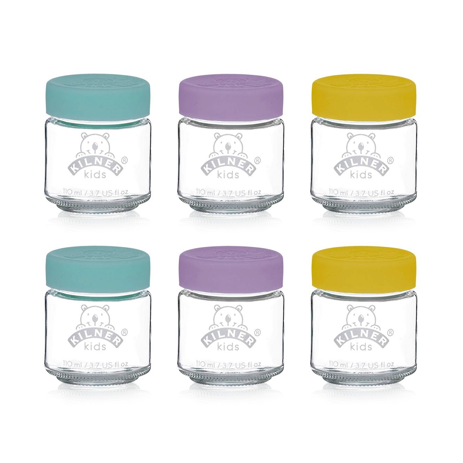 Kilner - Kids Jars Set of 6 - 110 ml Kilner - Kids Jars Set of 6 - 110 ml