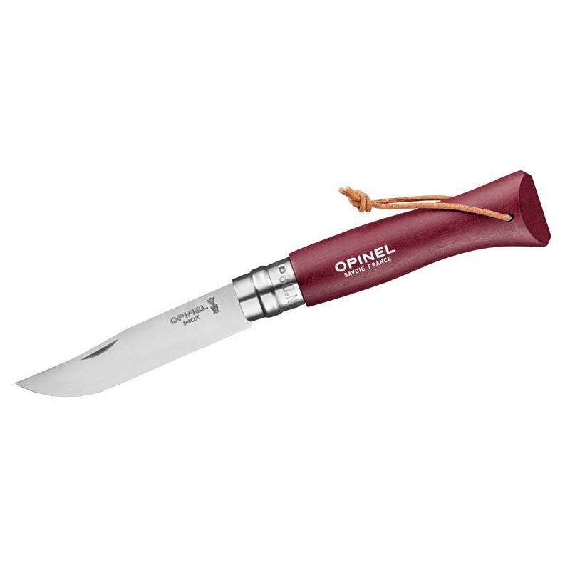 Opinel - Pocket knife No 08 COLOR burgundy