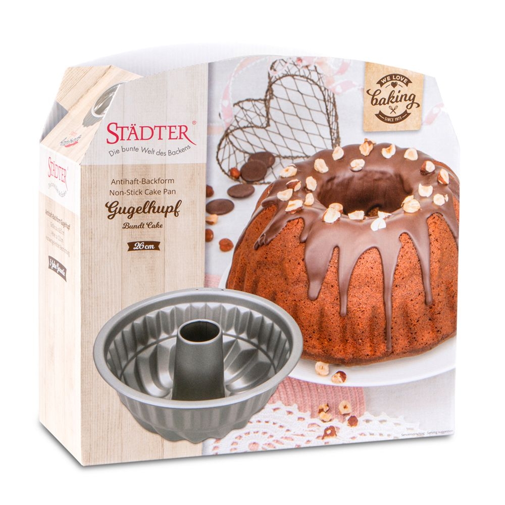 Städter - Backform Perfect Gugelhupf ca. ø 26 / H 12,5 cm 3.800 ml