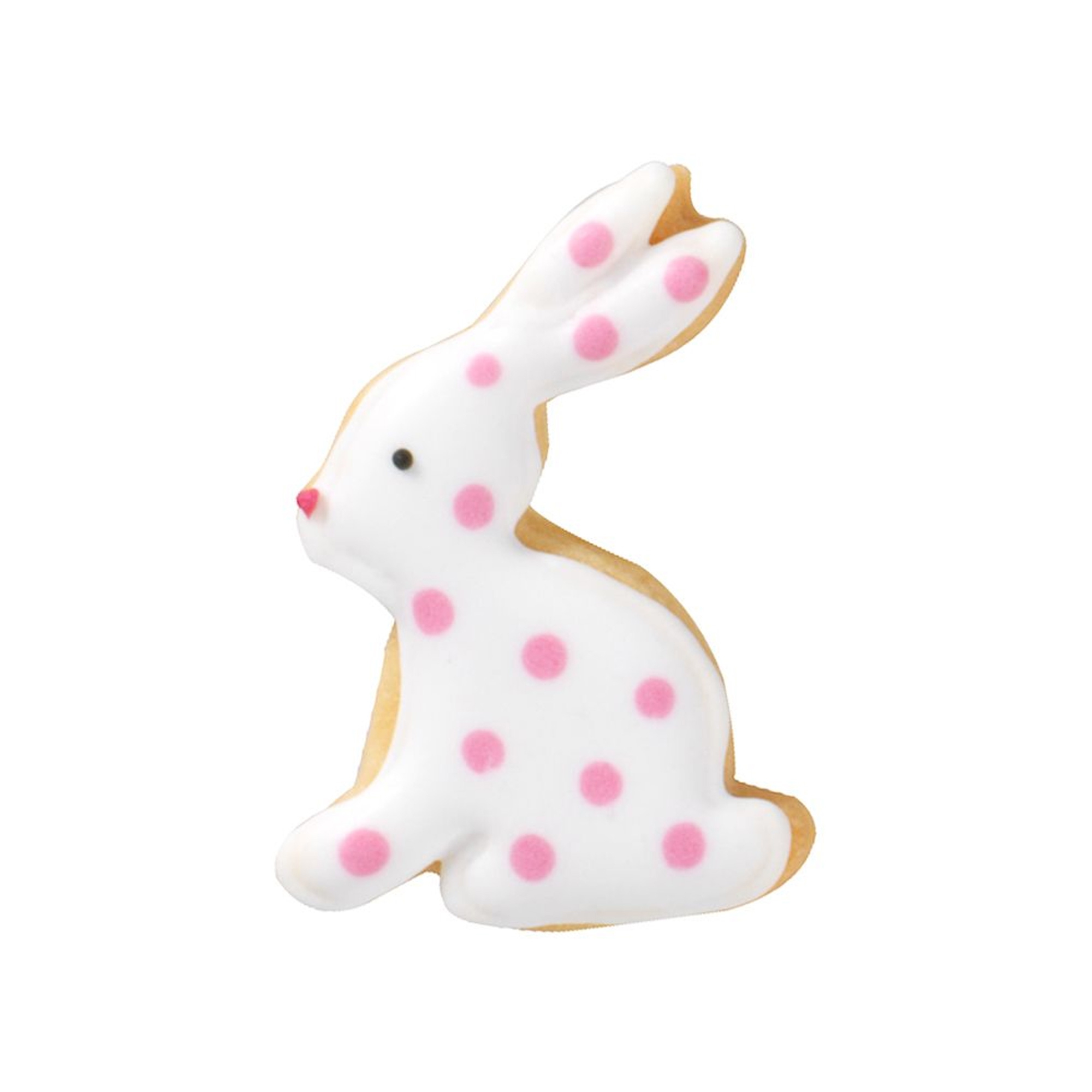 RBV Birkmann - Cookie cutter rabbit, sitting, 5 cm