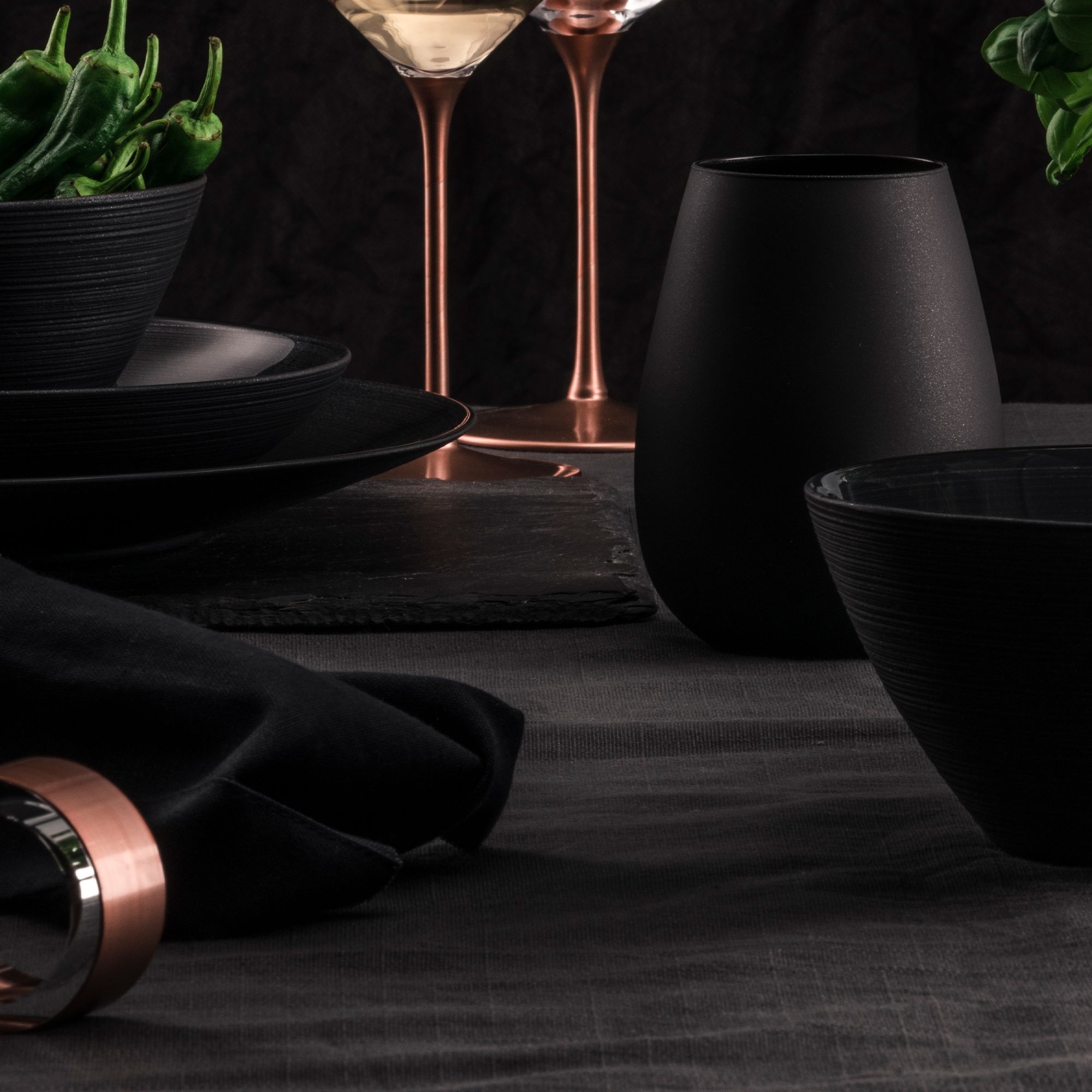 Eisch – Napkin rings, set of 2, KAYA