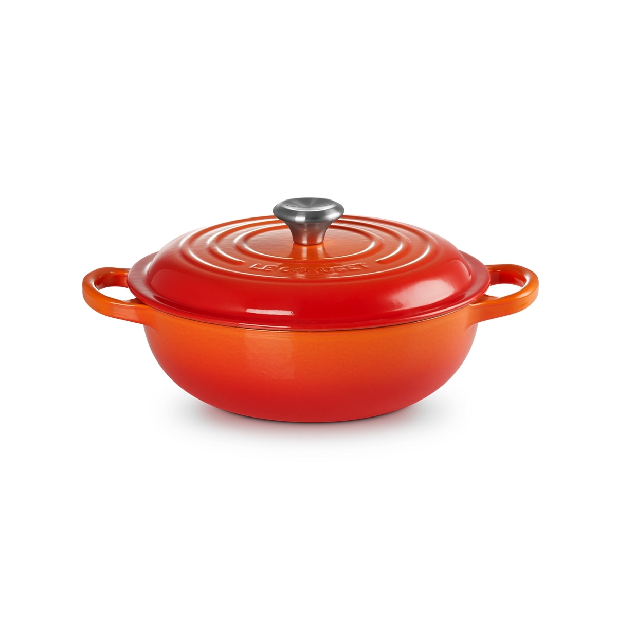 Le Creuset - Marmite Gourmet 22 cm - 2,2 L - Kirschrot Le Creuset - Marmite Gourmet 22 cm - 2,2 L - Kirschrot