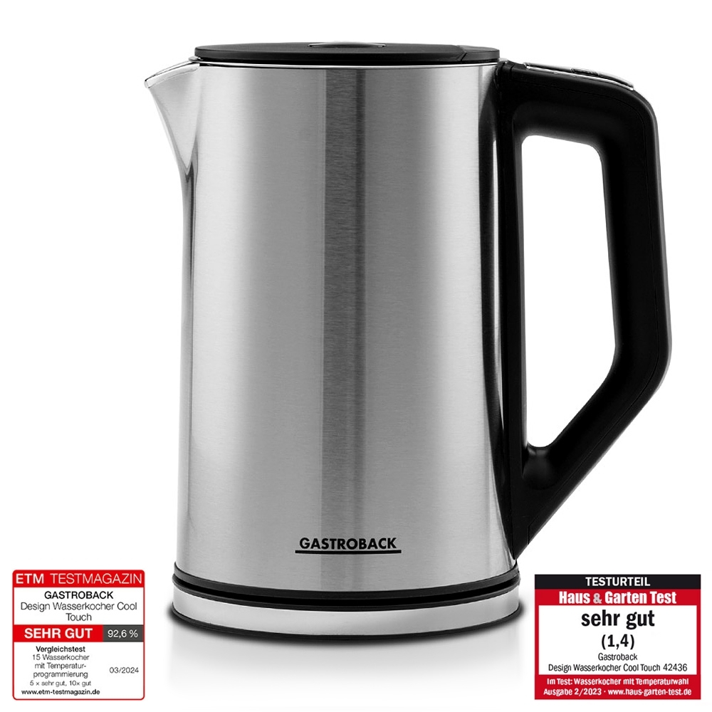 Gastroback - Design Wasserkocher Cool Touch 1,5 L Gastroback - Design Wasserkocher Cool Touch 1,5 L