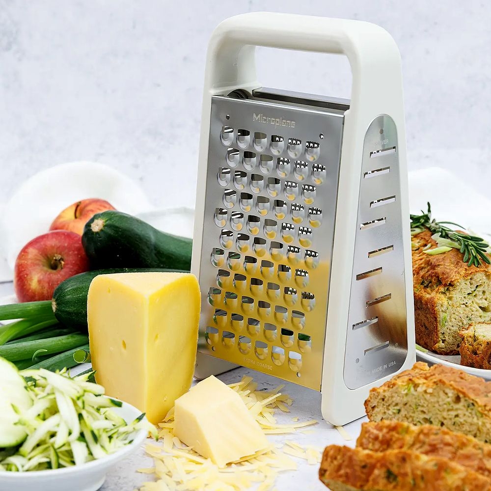 Microplane - Box Grater PureCut |  Cashmere Beige
