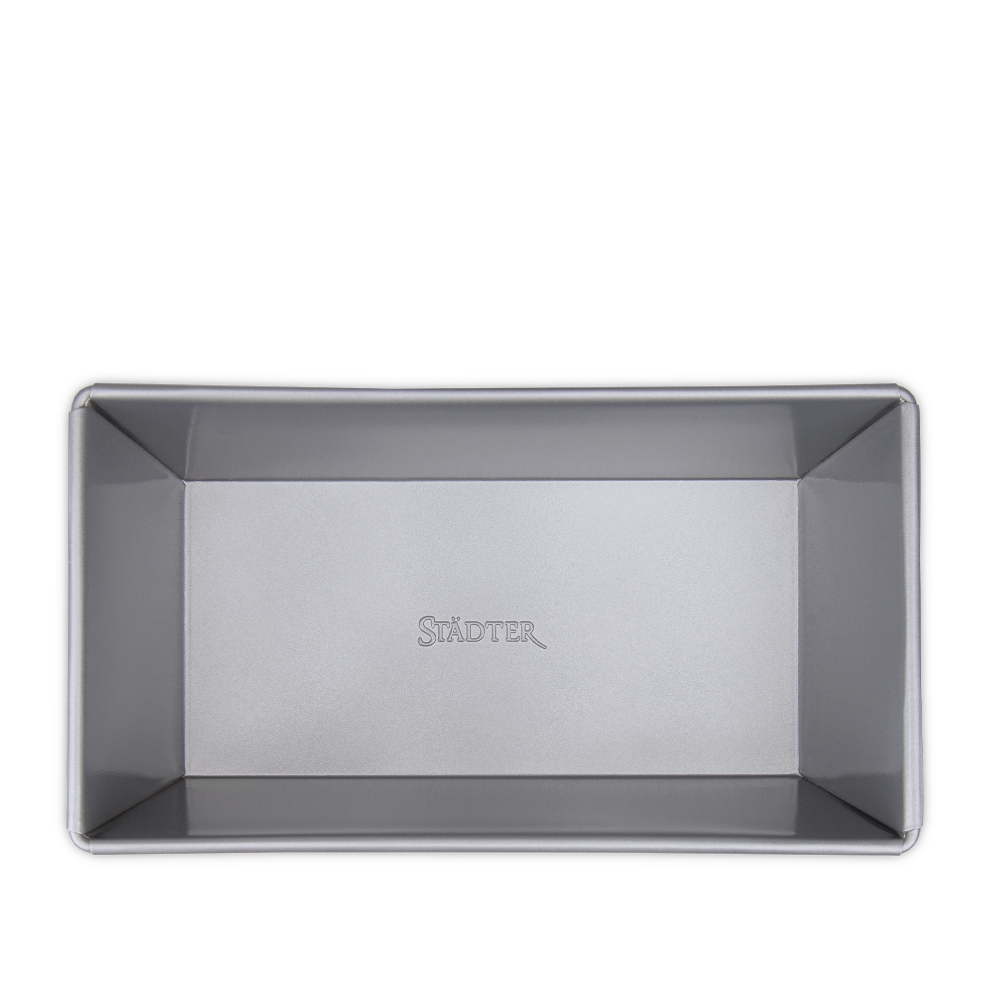 Städter - Kastenform Metall Silber 20 x10,5cm - we love baking Städter - Kastenform Metall Silber 20 x10,5cm - we love baking