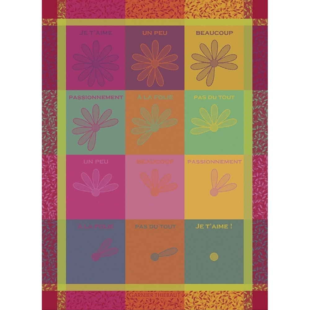 Garnier-Thiebaut Geschirrtuch - Marguerite Effeuille Garnier-Thiebaut Geschirrtuch - Marguerite Effeuille